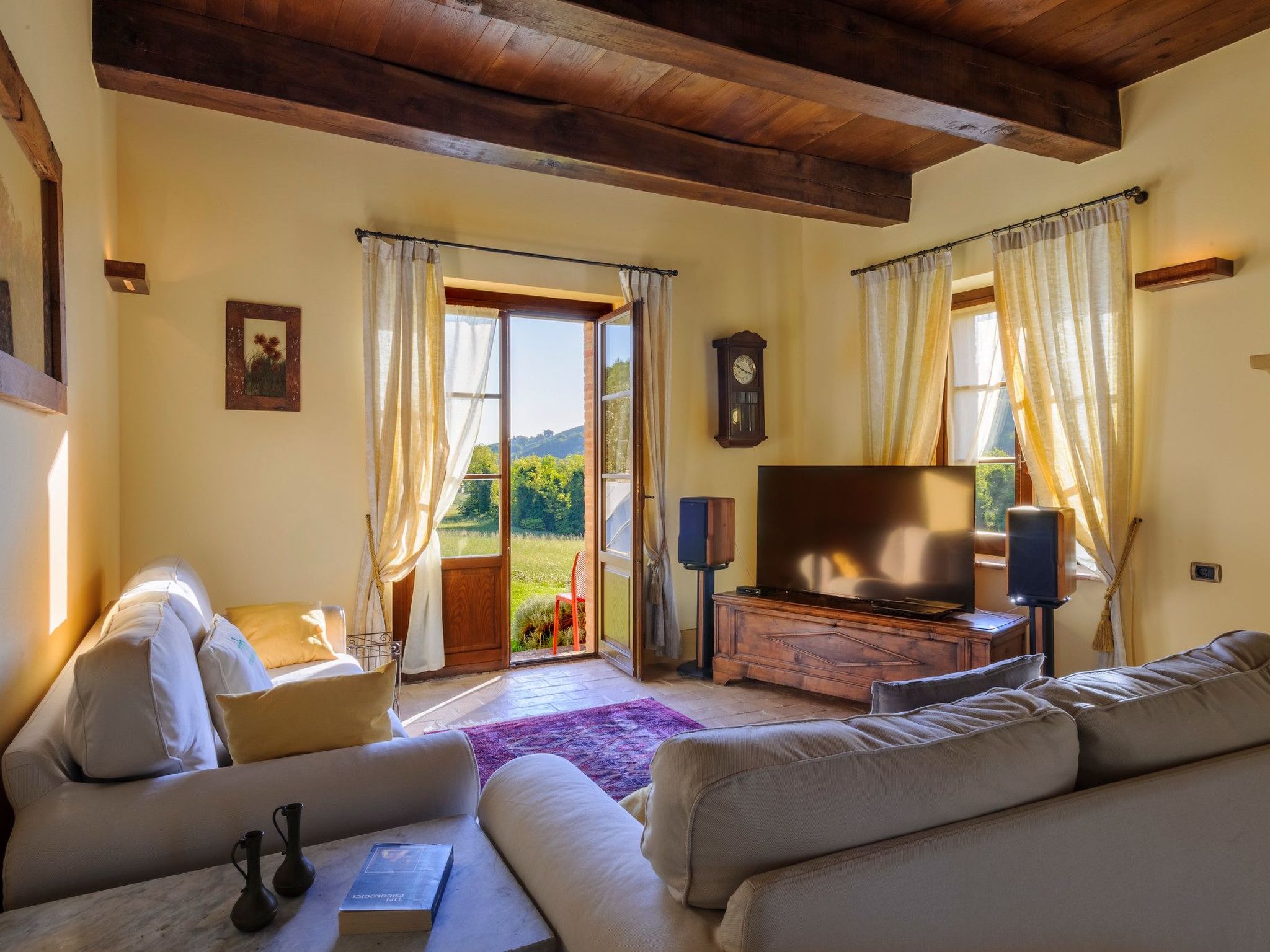 Ca Seppe Marche Ferienvillen, privater Pool-Binnen