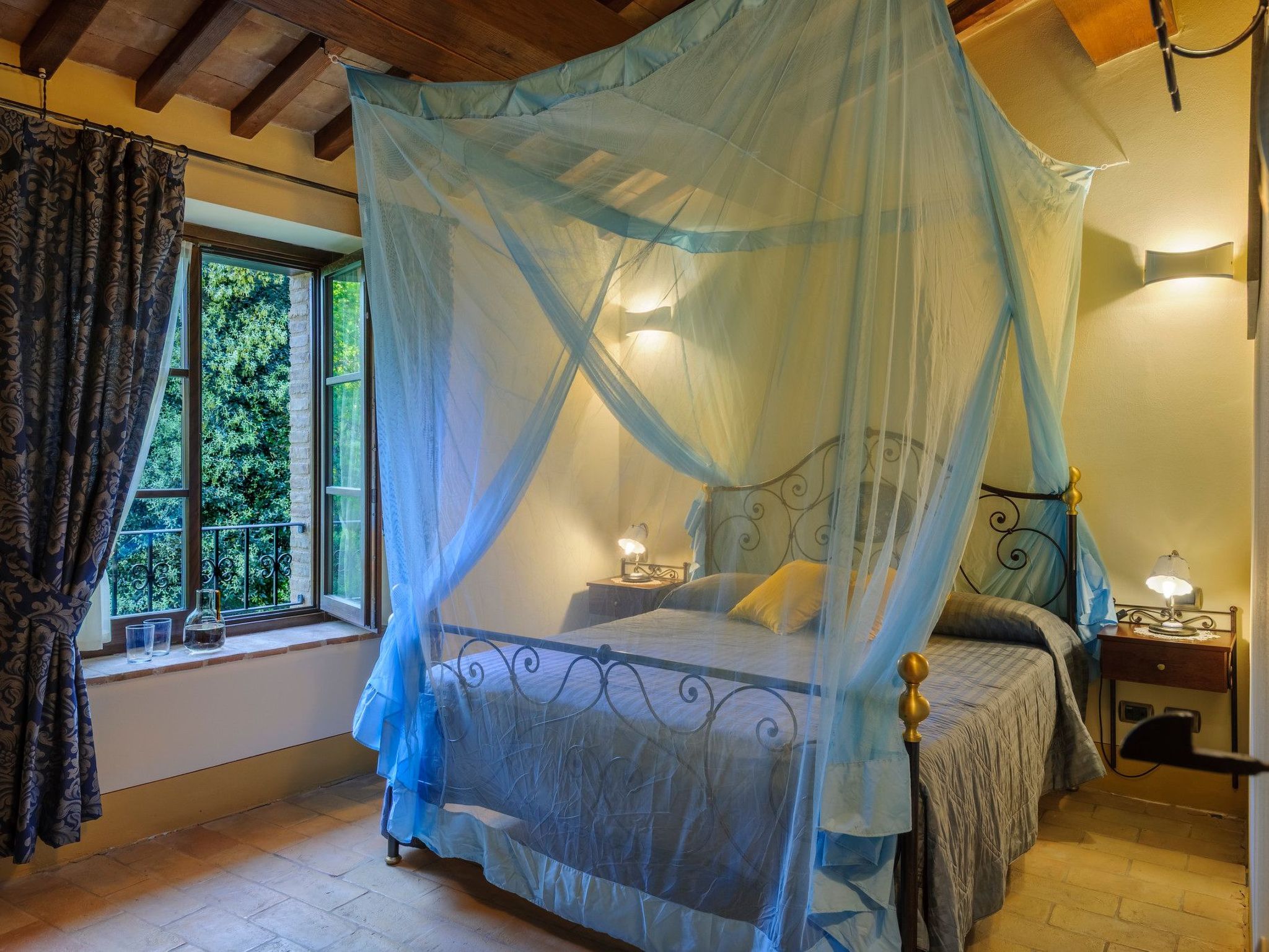 Ca Seppe Marche Ferienvillen, privater Pool-Binnen