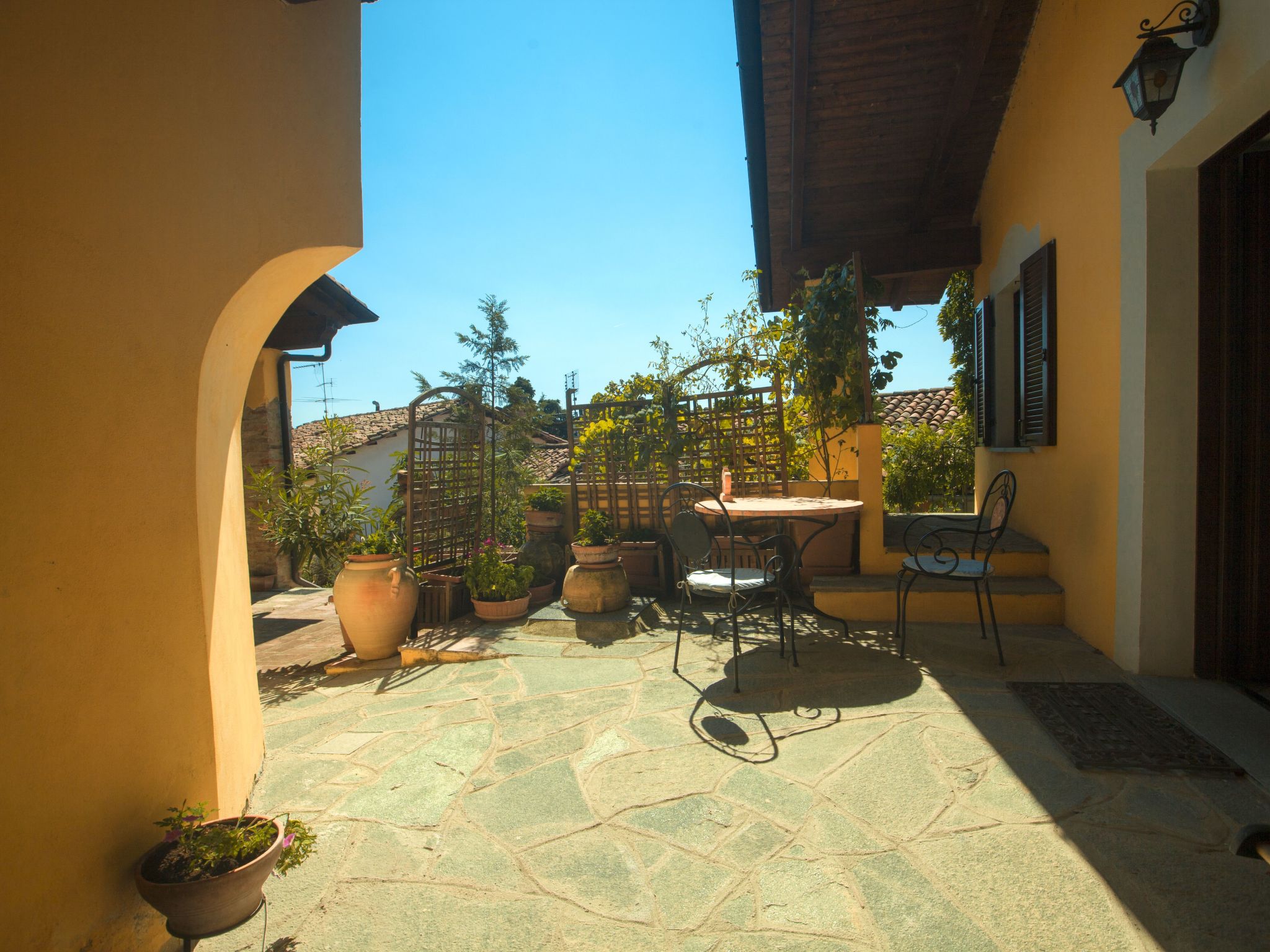 Vakantiehuis met omheinde tuin in Cavagnolo (Italië) 1 hond is welkom