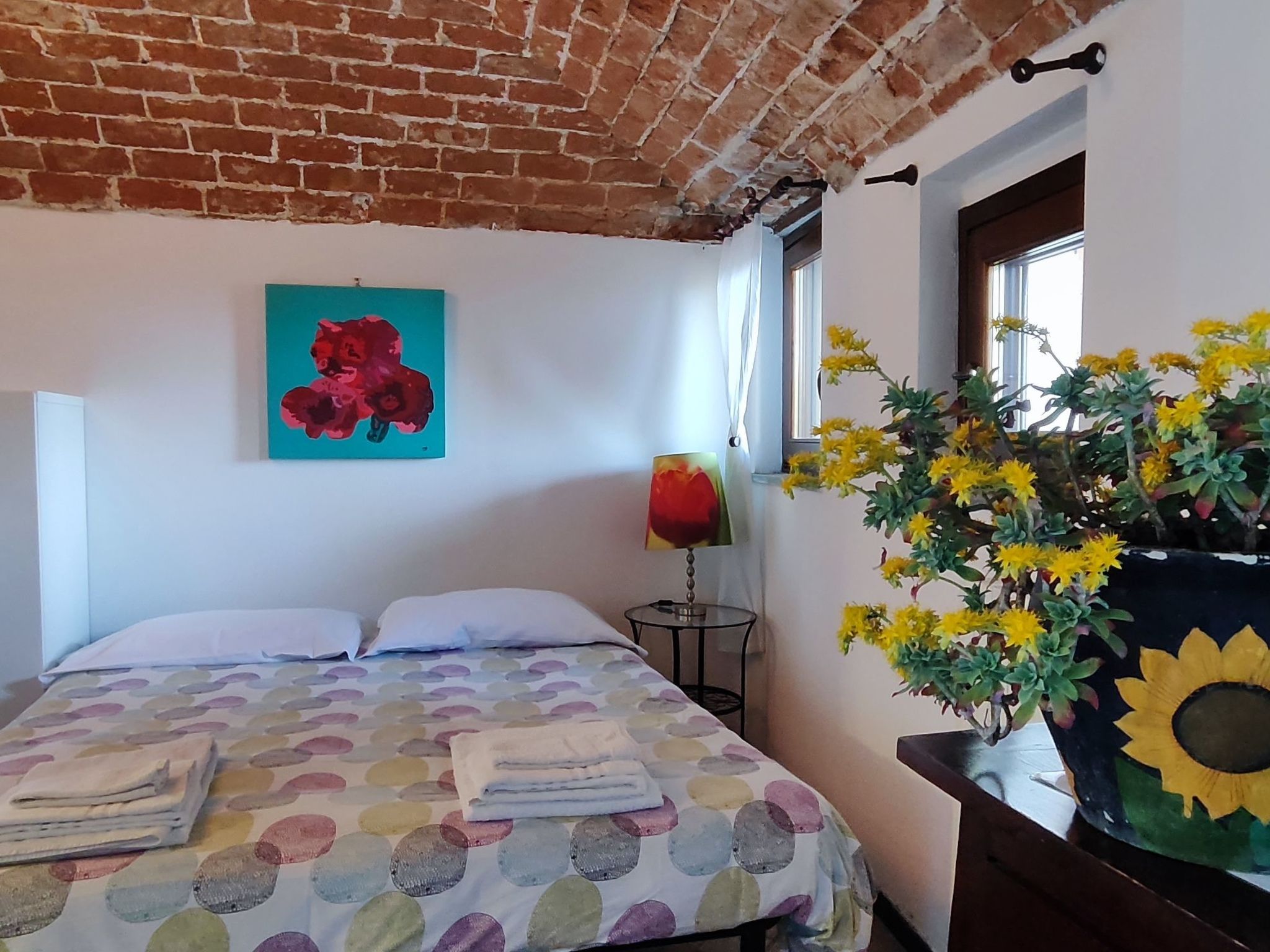 Wohnung in Brusasco mit Garten, Terrasse und Grill-Binnen