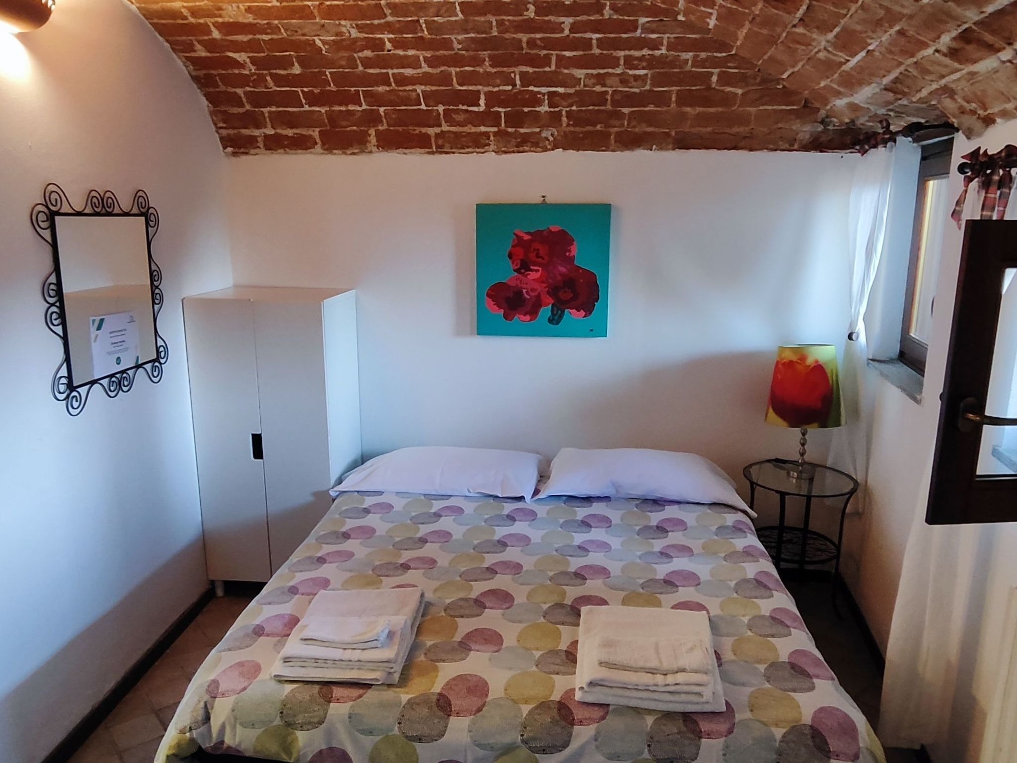 Wohnung in Brusasco mit Garten, Terrasse und Grill-Binnen