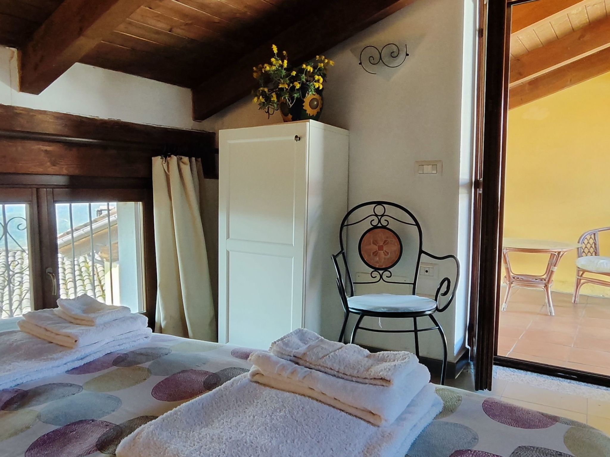 Wohnung in Brusasco mit Garten, Terrasse und Grill-Binnen