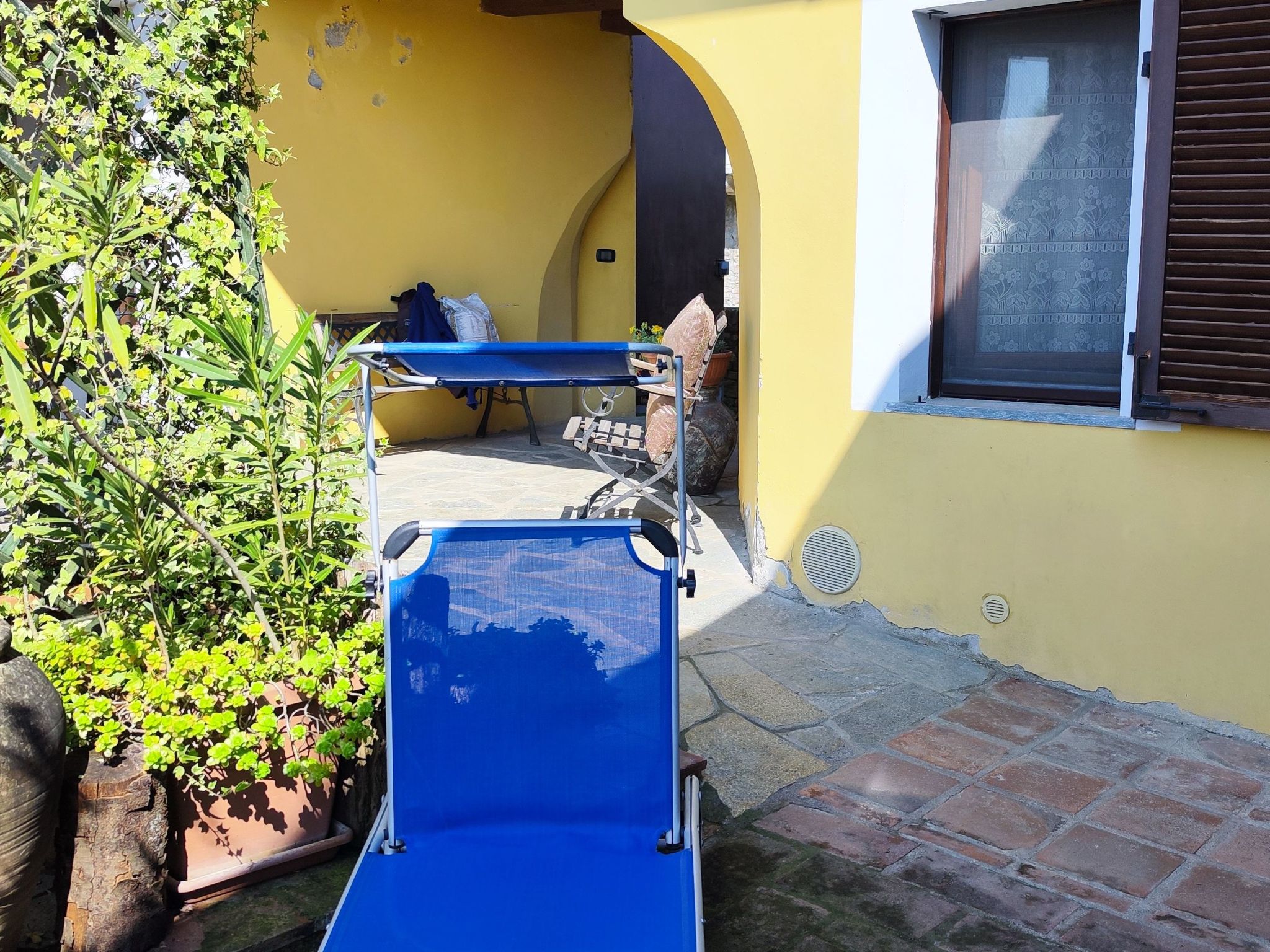 Wohnung in Brusasco mit Garten, Terrasse und Grill-Binnen