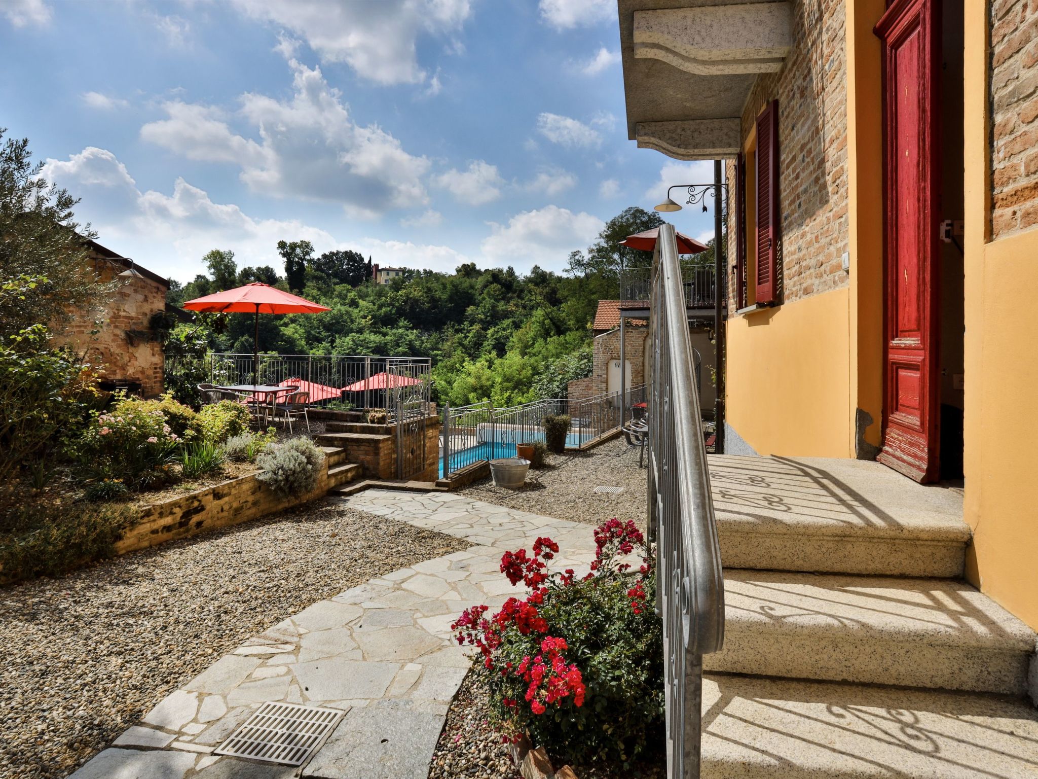 Appartement Freisa, Villa Pesce, Mombaruzzo-Binnen