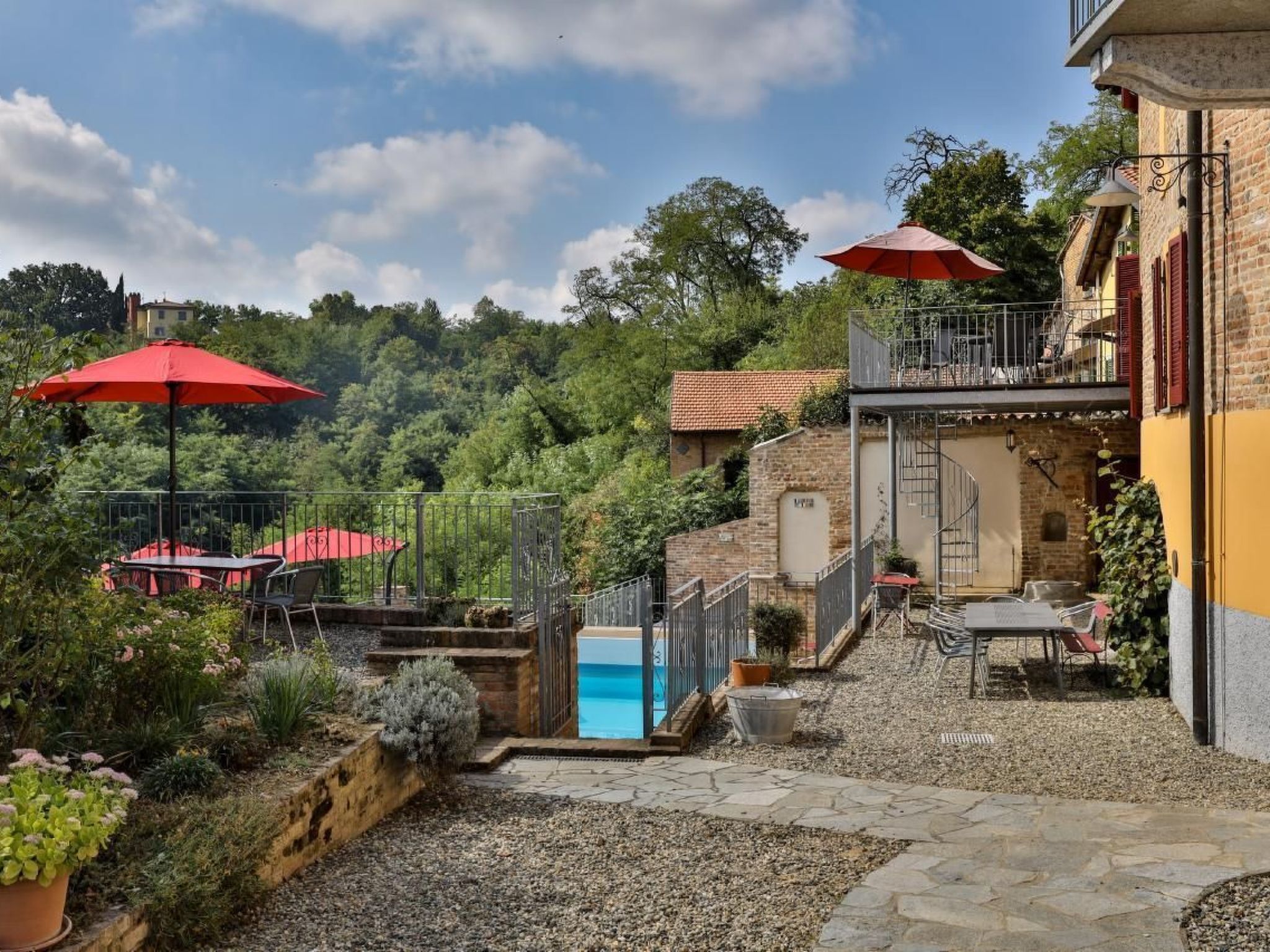 Appartement Cortese, Villa Pesce, Mombaruzzo-Binnen