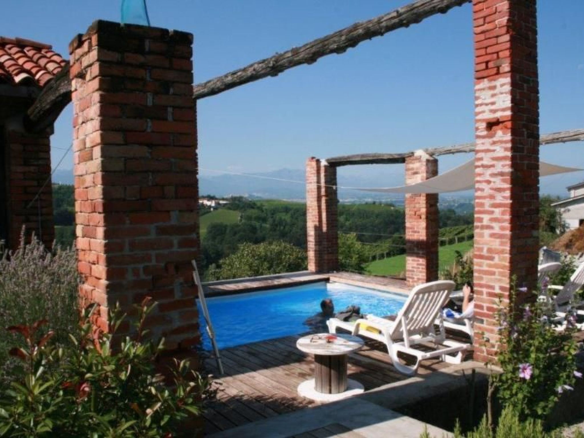 Ferienhaus in Bastia Mondovì (Italien) und 1 Hund erlaubt