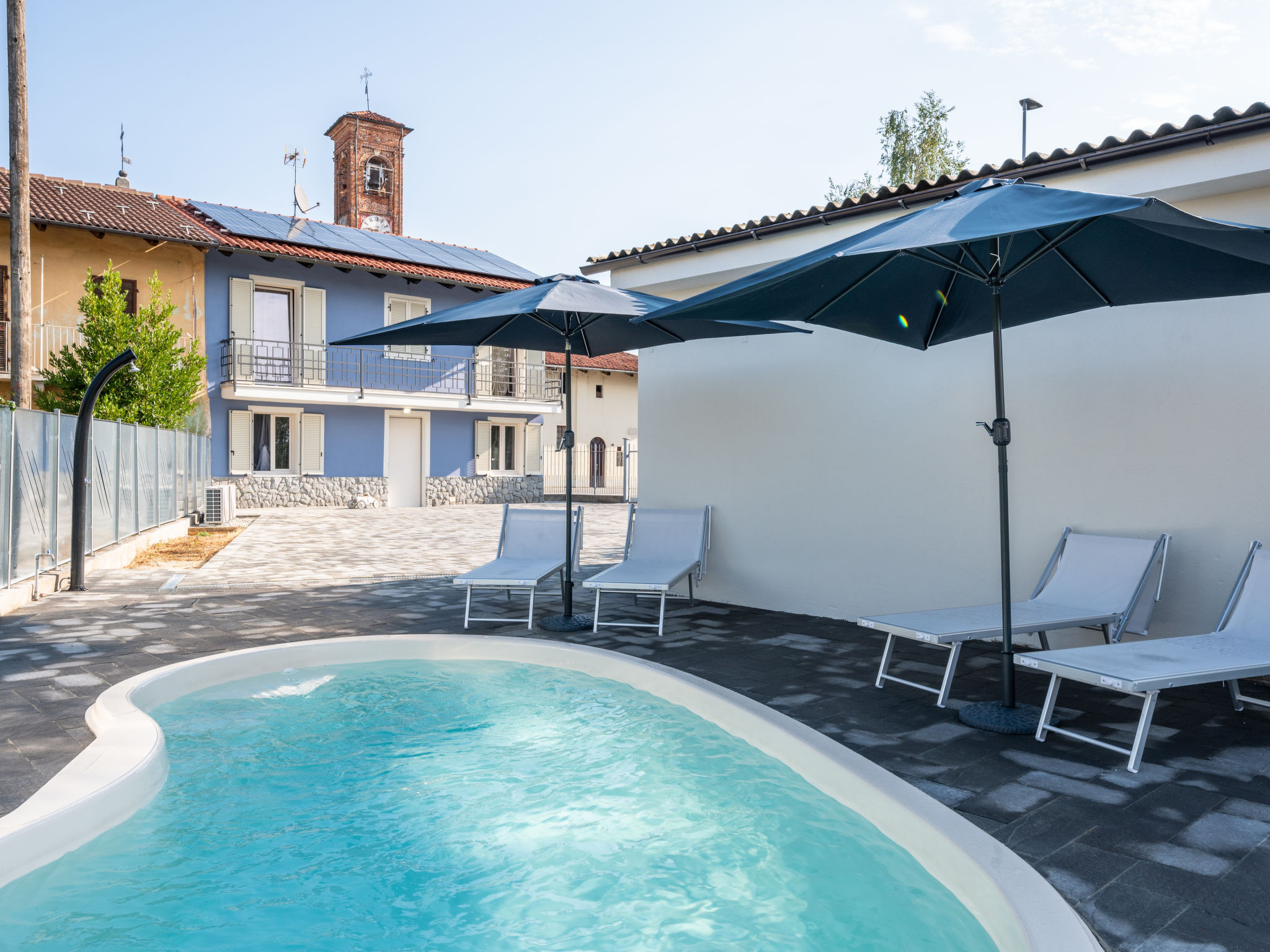 Vakantiehuis met privé zwembad in Cherasco (Italië) voor 6 personen