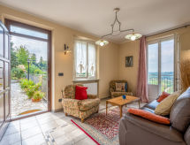Authentiek wijngoed appartement met zwembad in de heuvels van Monferrato - thumbnail 4