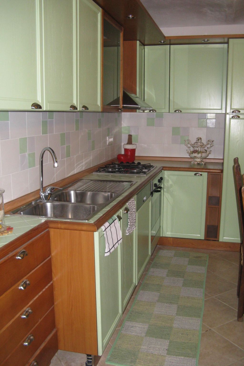 Typisches Bauernhaus mit holzbefeuertem Kamin-Inside