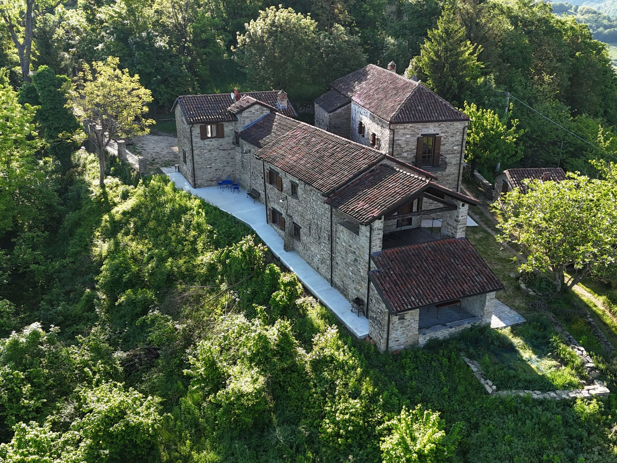 "Roccaverano" in Cascina Bricco-Drinnen