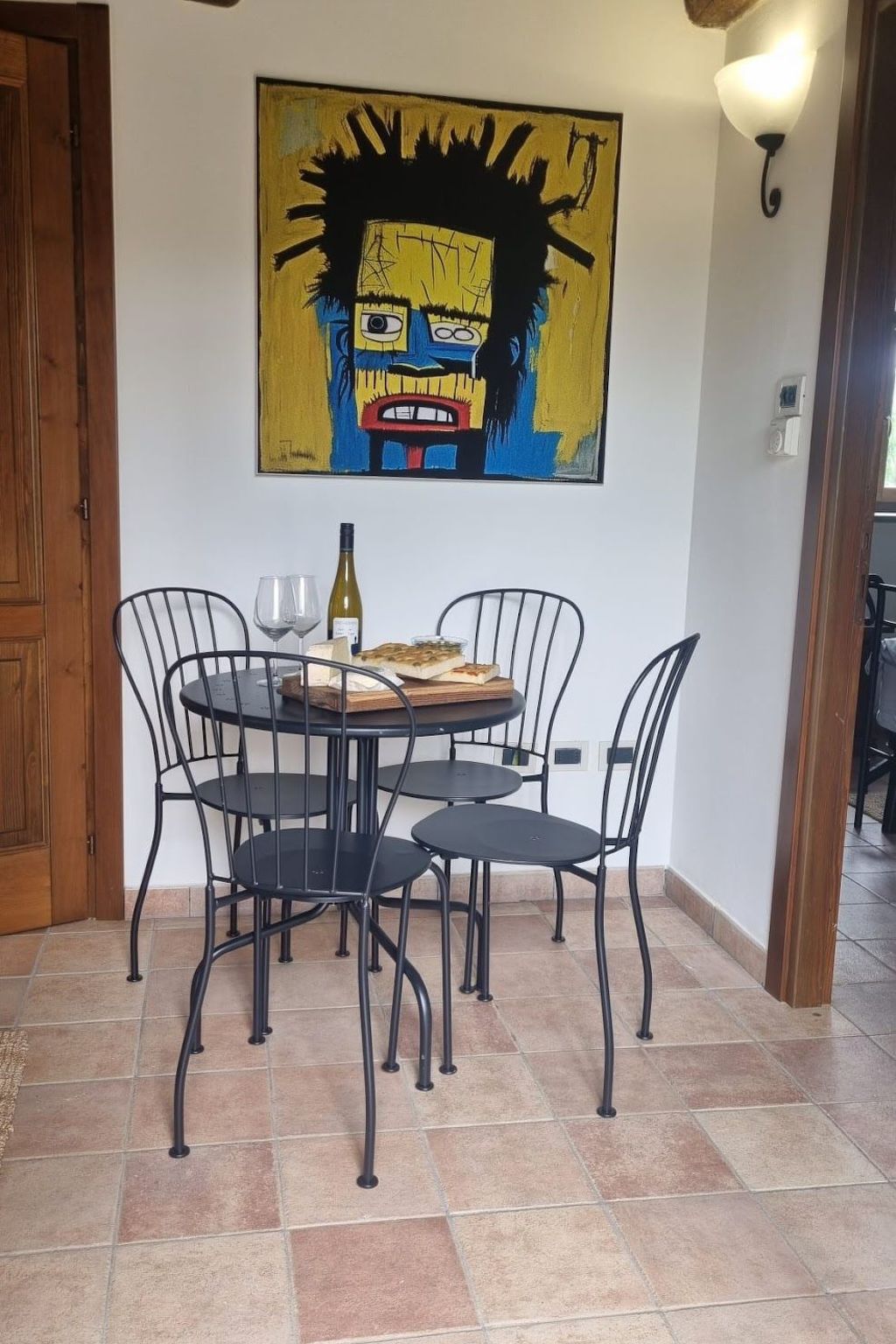 Cascina Bricco 'Ein Balkon in den Alpen-Drinnen