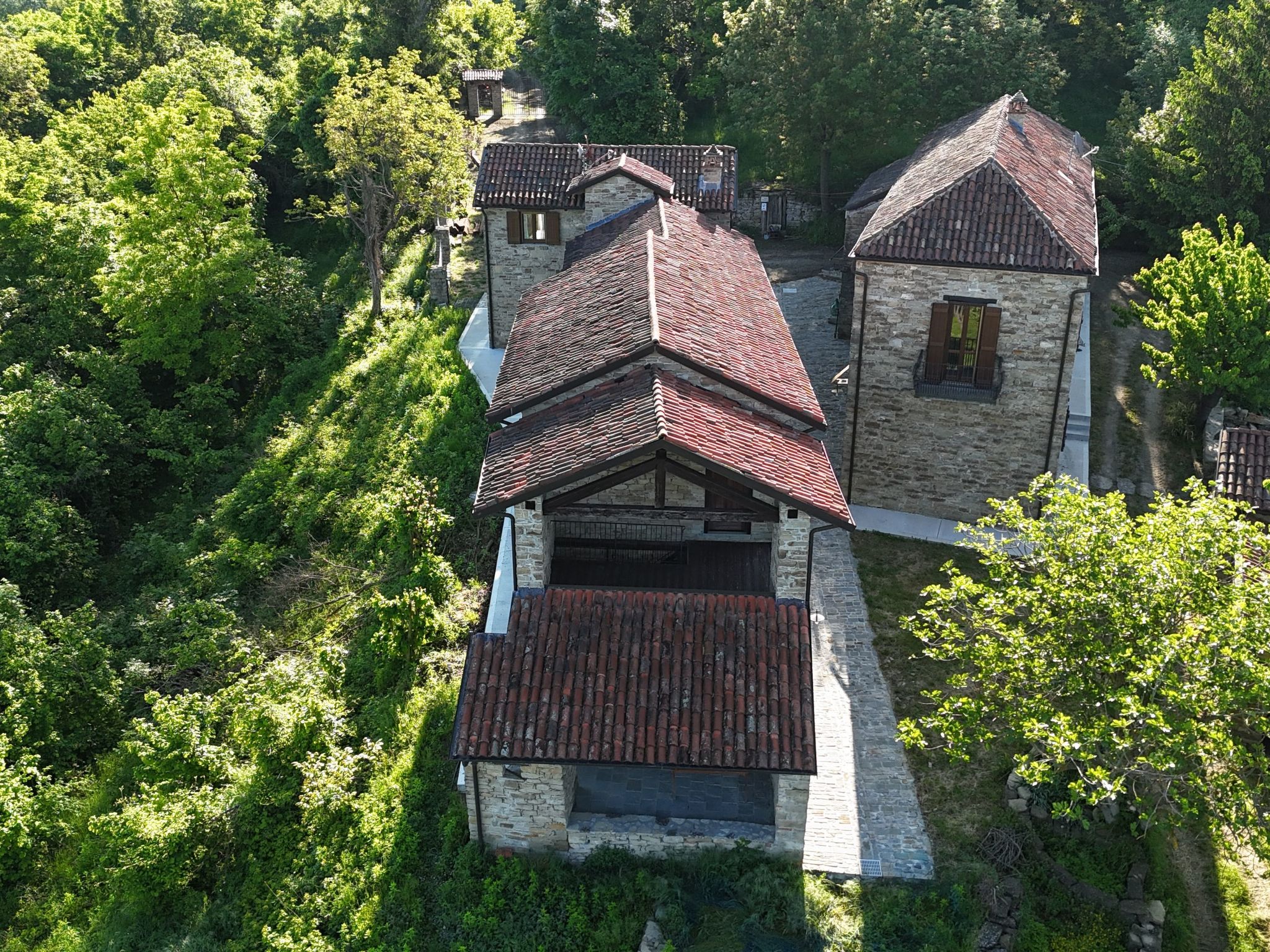 Cascina Bricco - Perletto Ferienwohnung-Drinnen