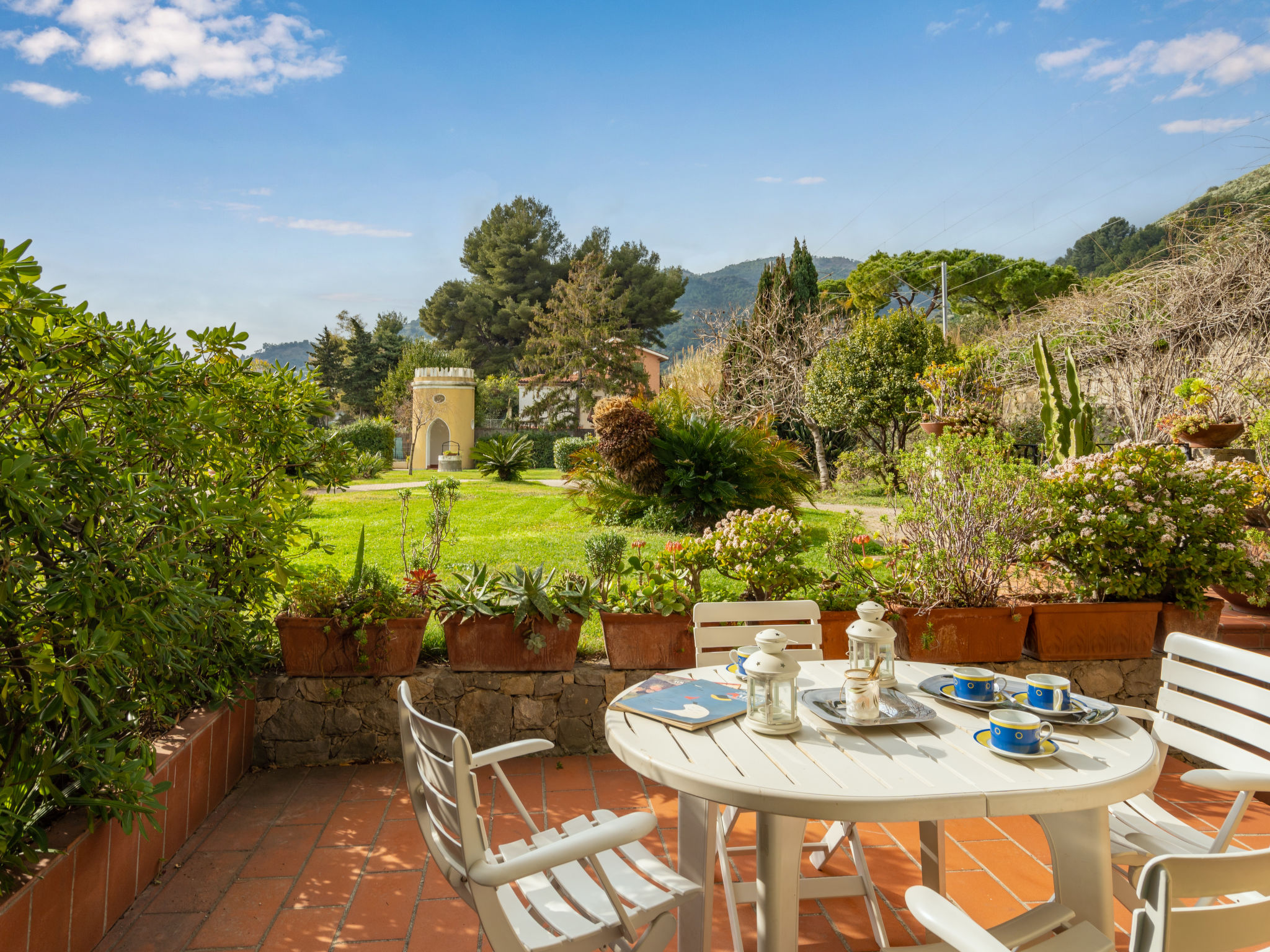 Ferienhaus mit umzäuntem Garten in Ventimiglia (Italien) und 1 Hund erlaubt