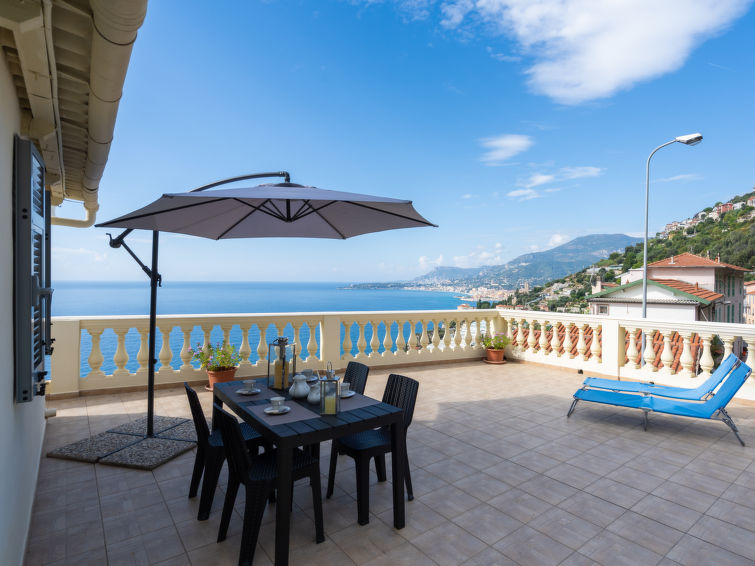 Zeezicht en rust in appartement Mare Largo in Ventimiglia in Ventimiglia