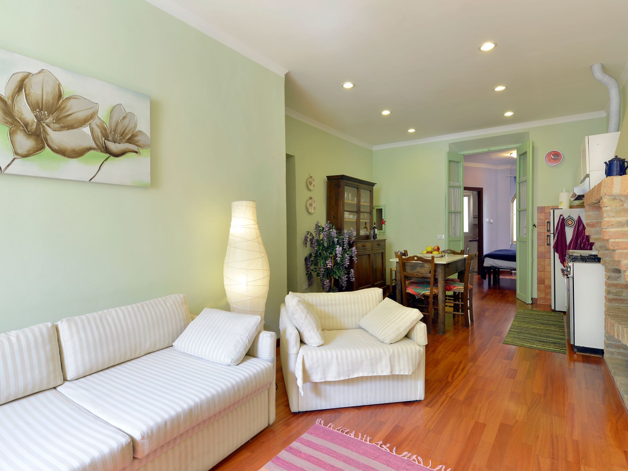 Wohnung in Badalucco mit Privatparkplatz