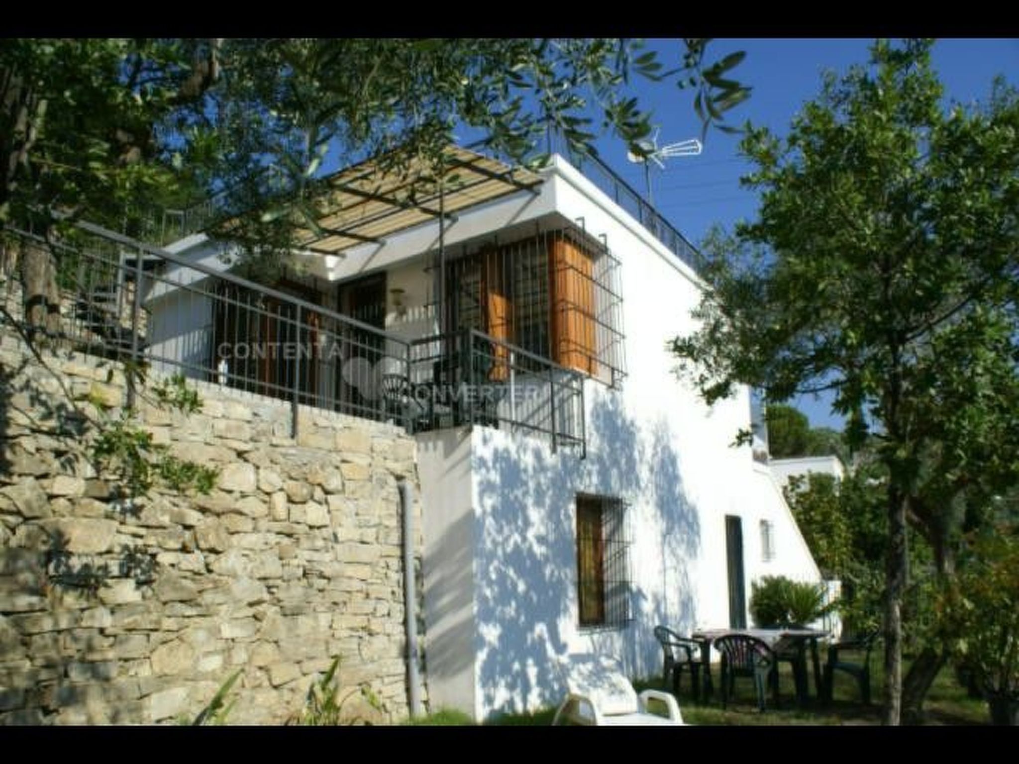 Komfortable Ferienwohnung in Cervo mit Garten-Dedans