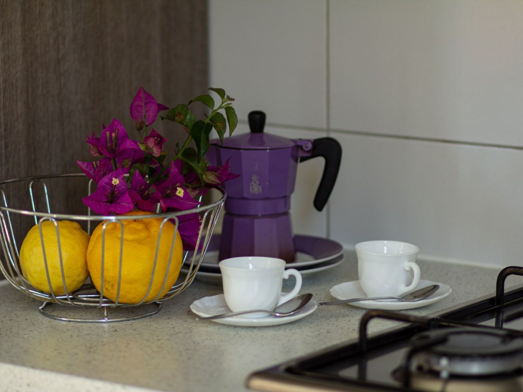 Komfortable Ferienwohnung in Cervo mit Garten-Dedans