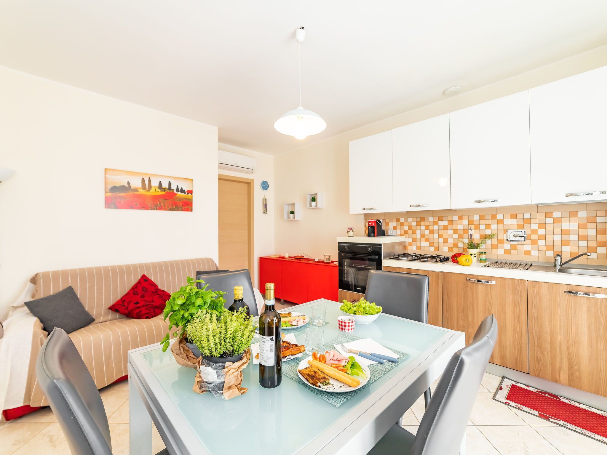 Arco del Mare' Wohnung mit Blick aufs Wasser-Inside