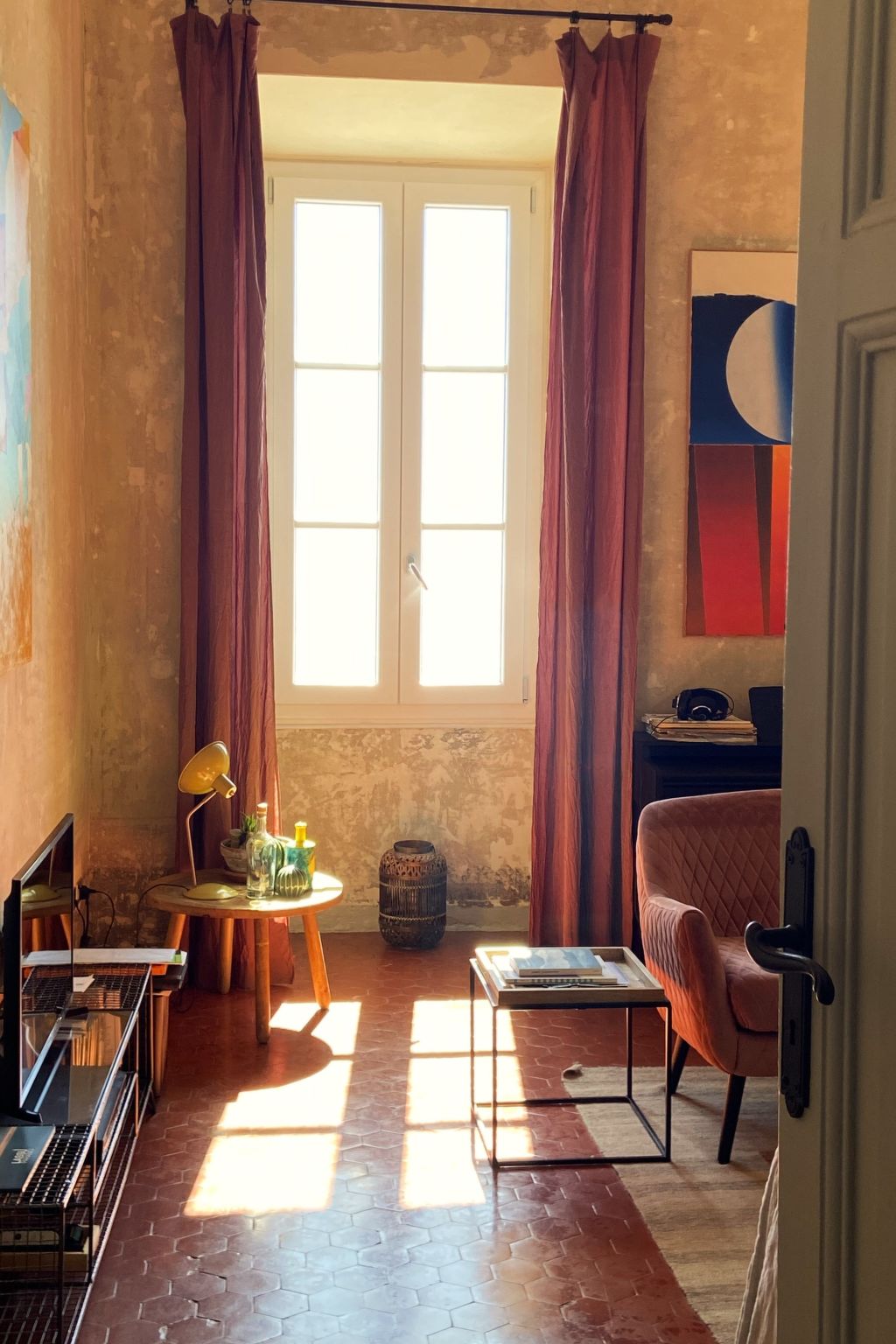 Elegantes historisches Apartment mit herrlichem Meerblick-Binnen