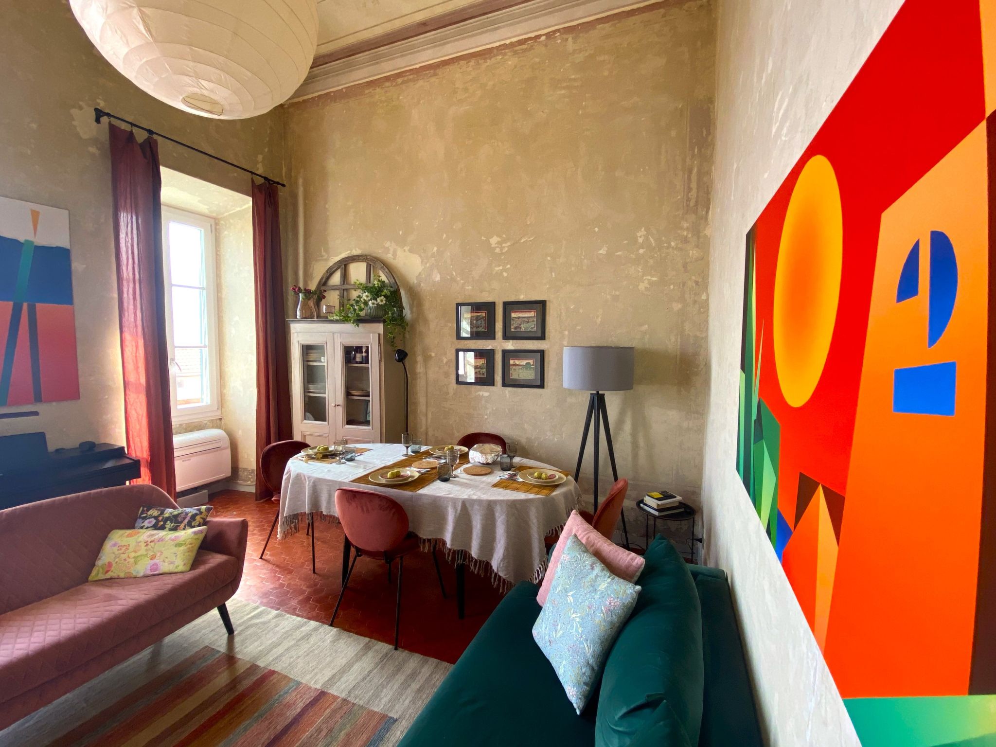 Elegantes historisches Apartment mit herrlichem Meerblick-Binnen