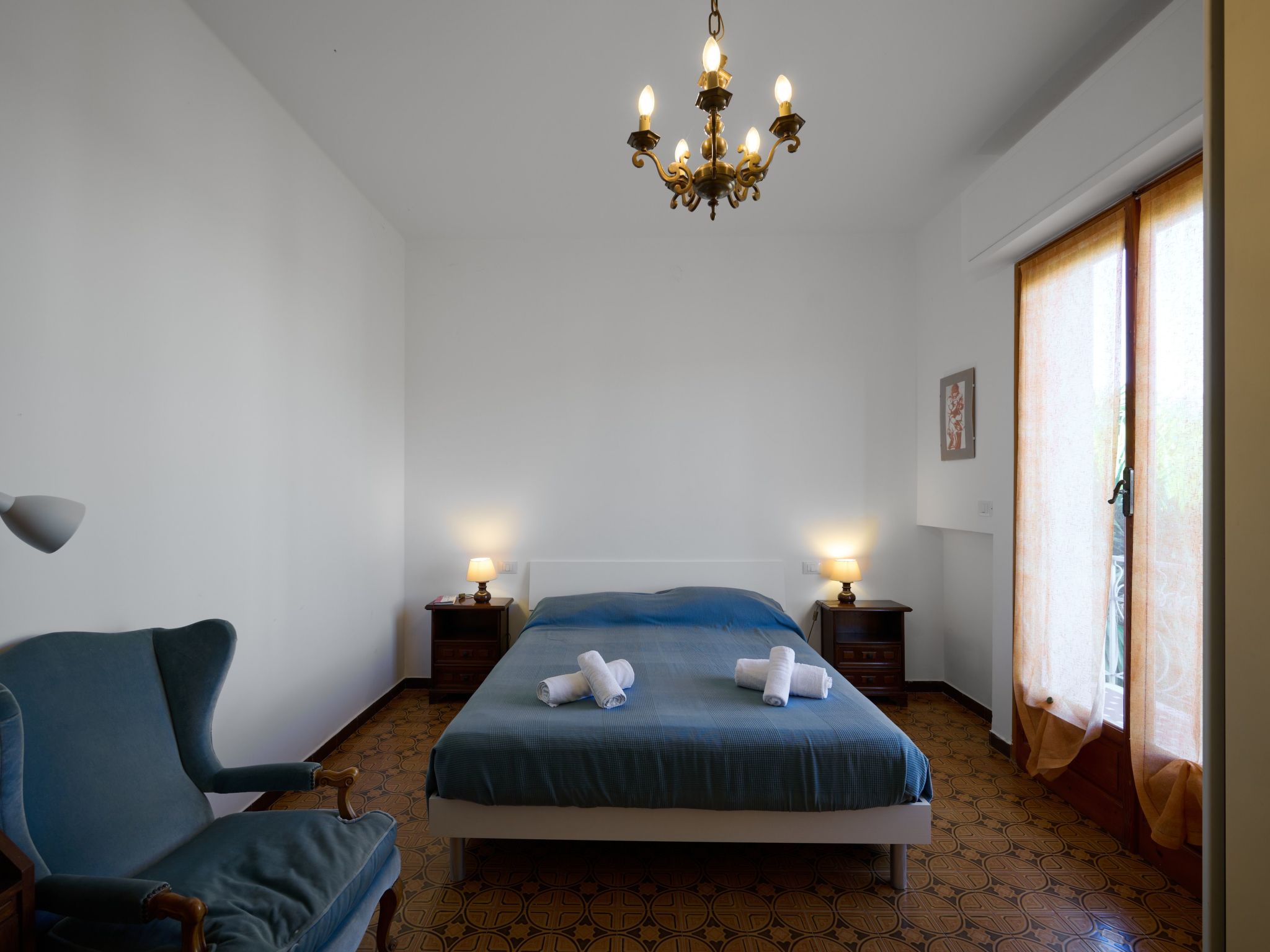 Villa Camilla Wohnung Terrasse-Binnen