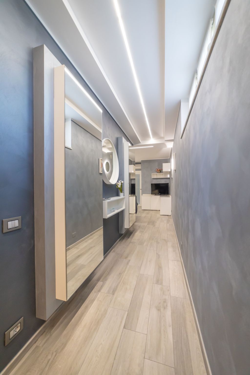 Loving Alassio - Eine hochmoderne Drei-Zimmer-Wohnung am Meer-Drinnen