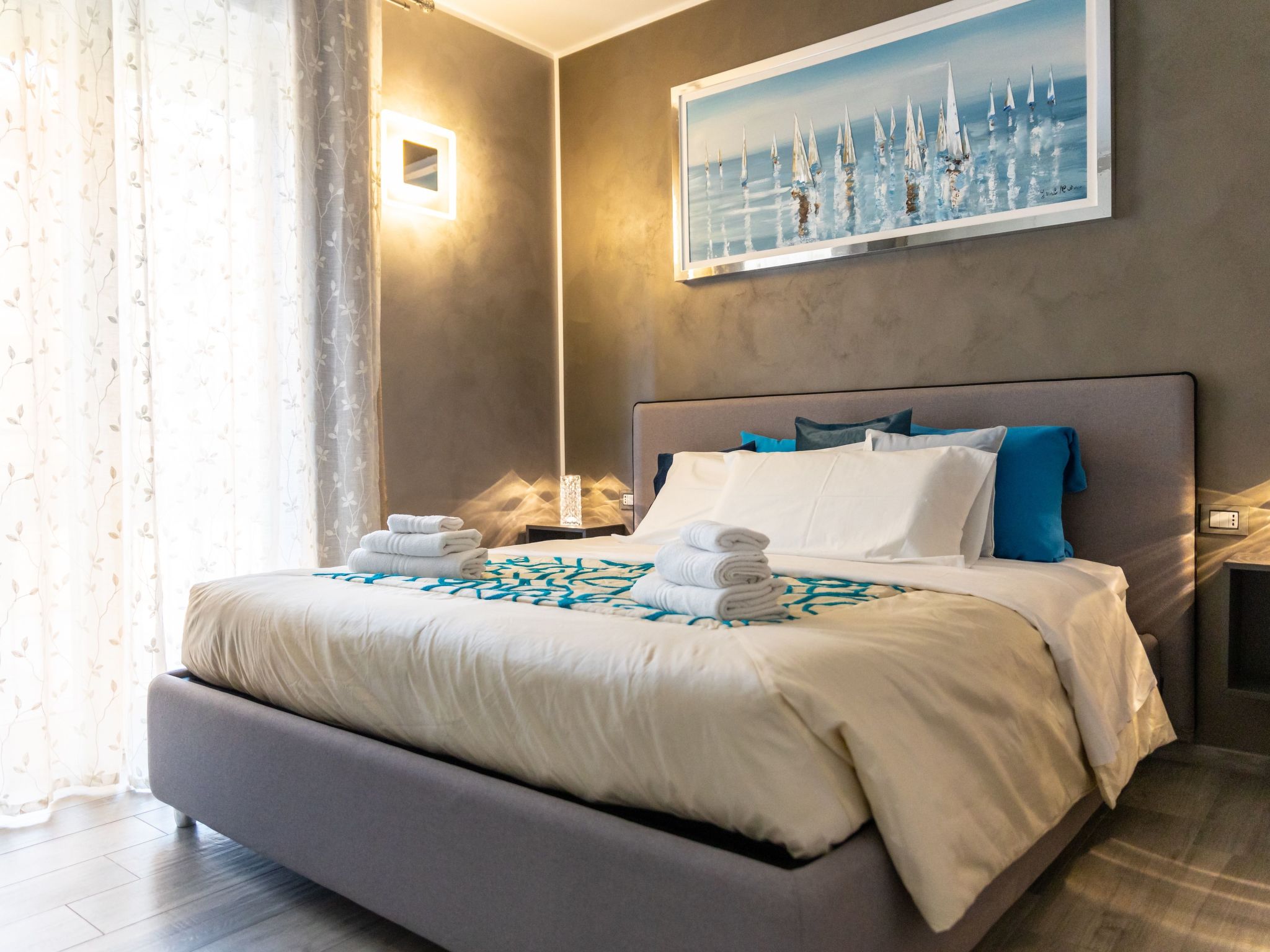 Loving Alassio - Eine hochmoderne Drei-Zimmer-Wohnung am Meer-Drinnen