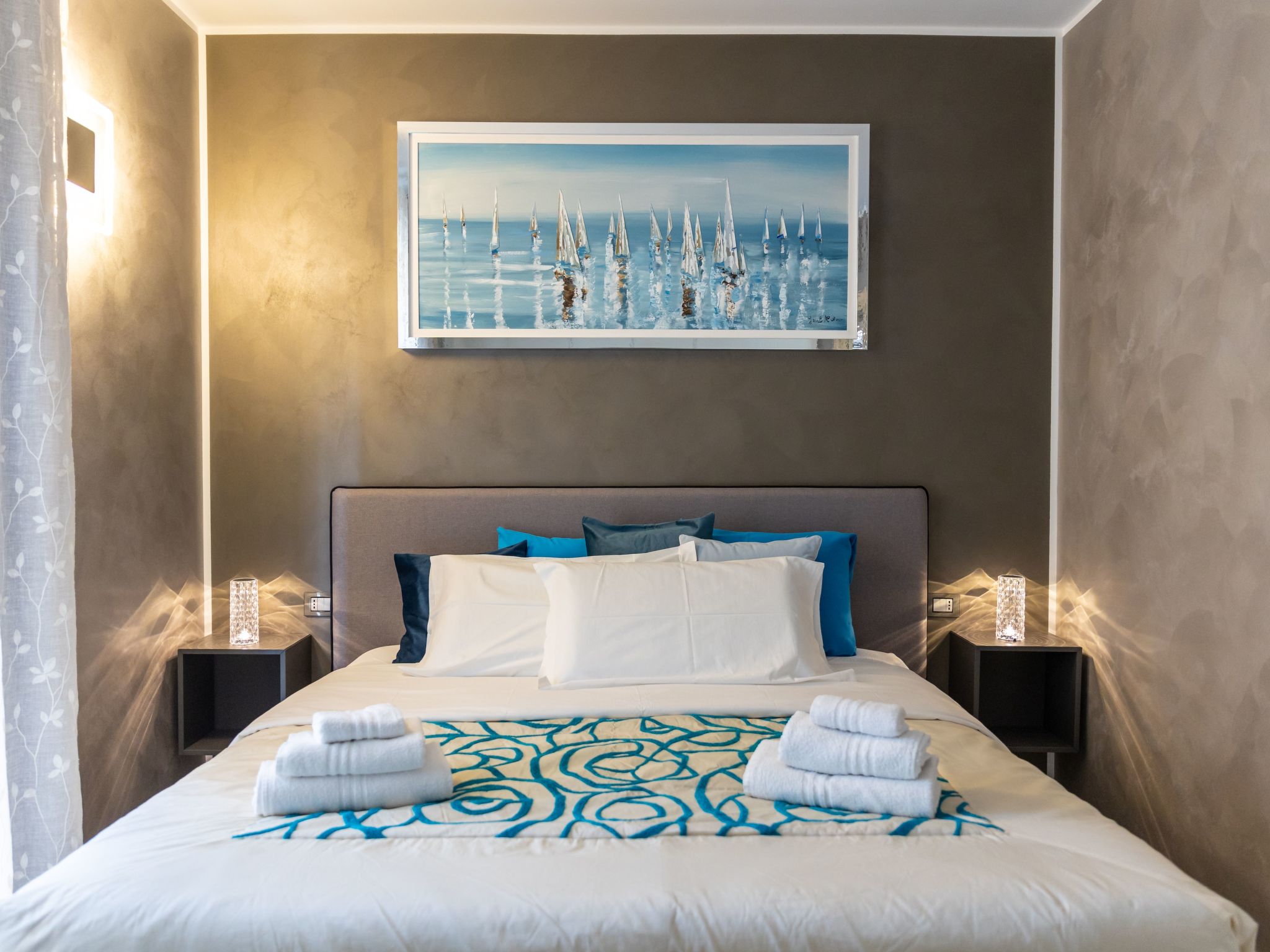 Loving Alassio - Eine hochmoderne Drei-Zimmer-Wohnung am Meer-Drinnen