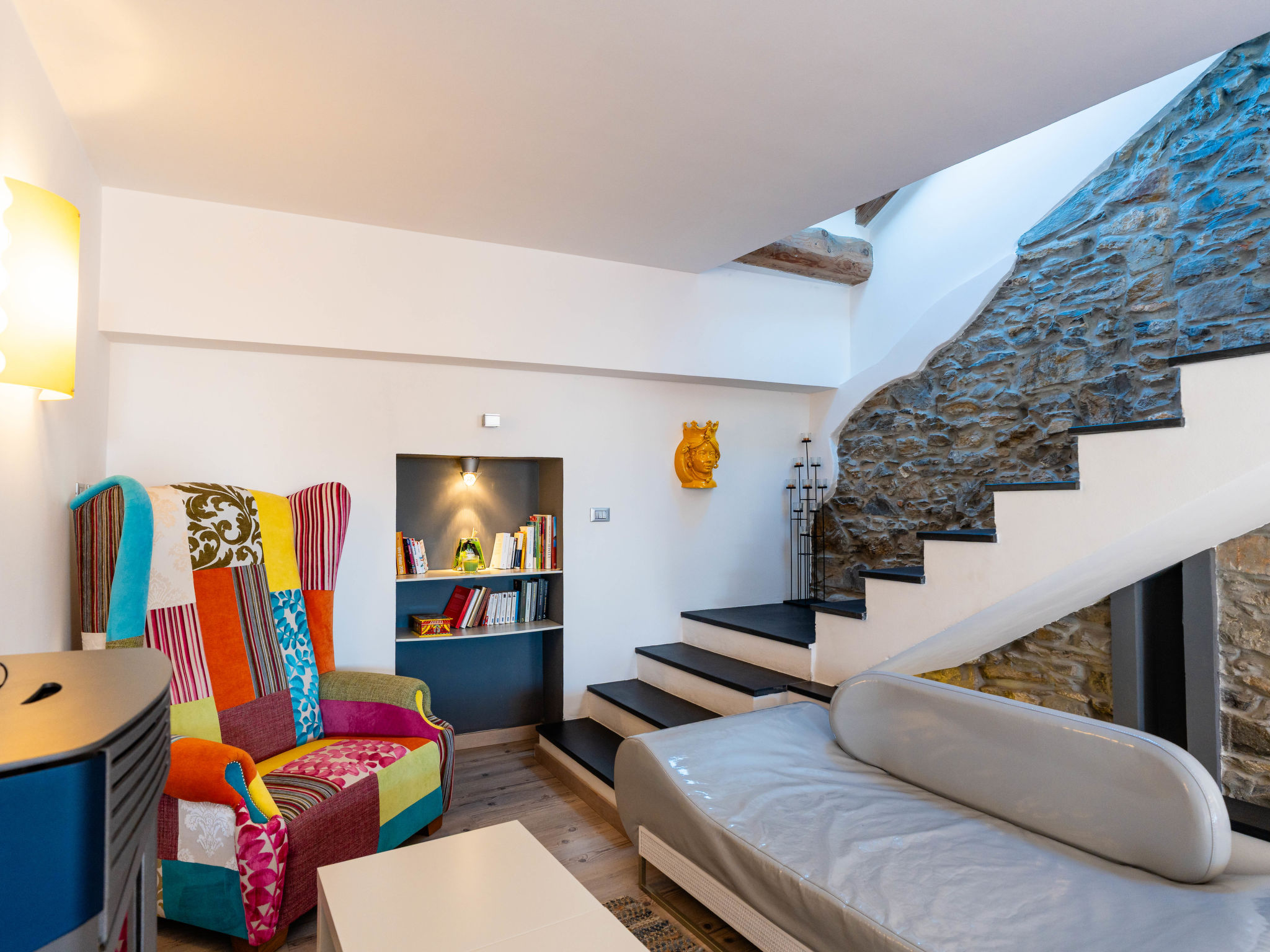 Terrazza con glicine