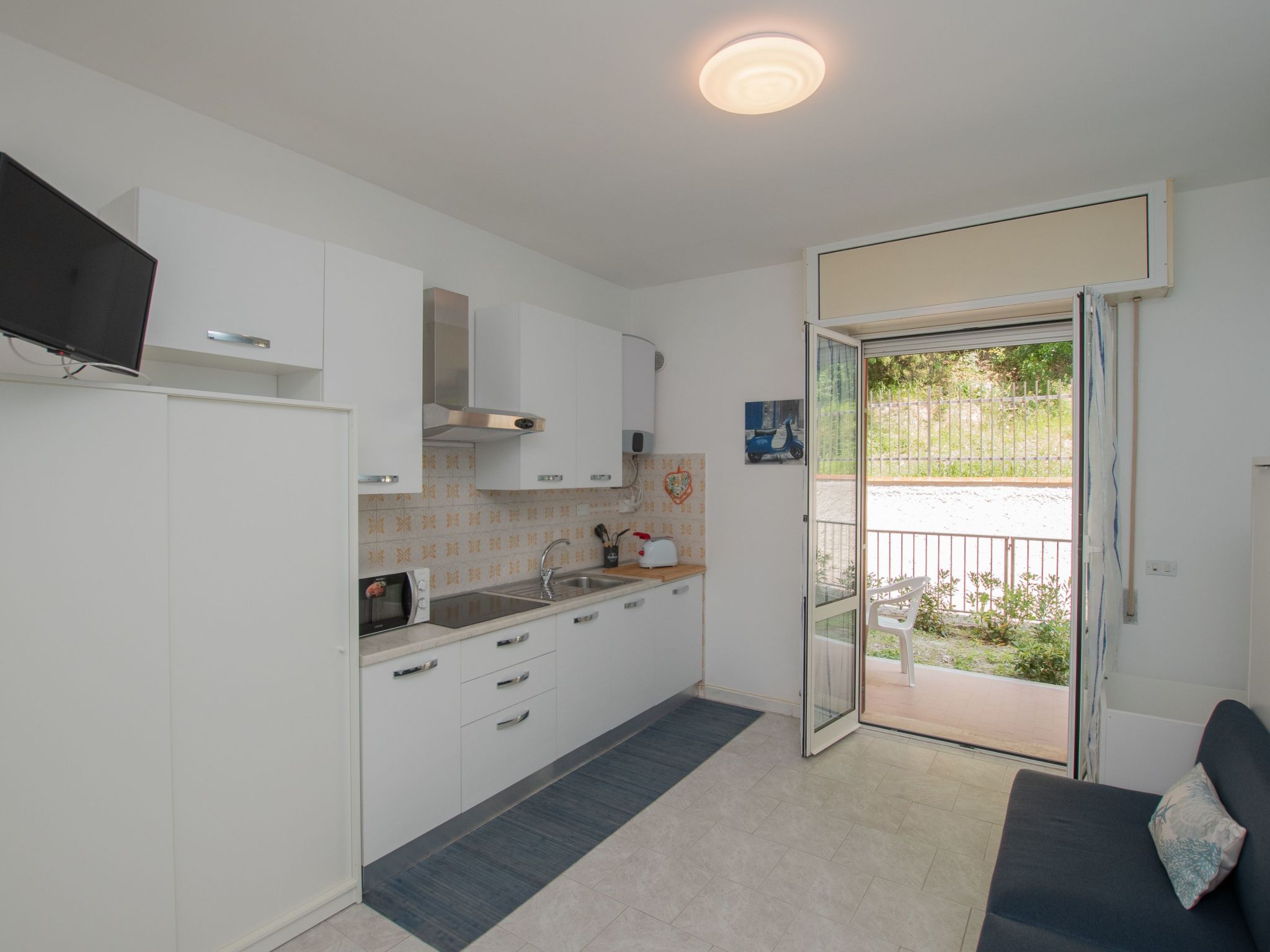 Studio 'Türkis' mit Terrasse-Binnen