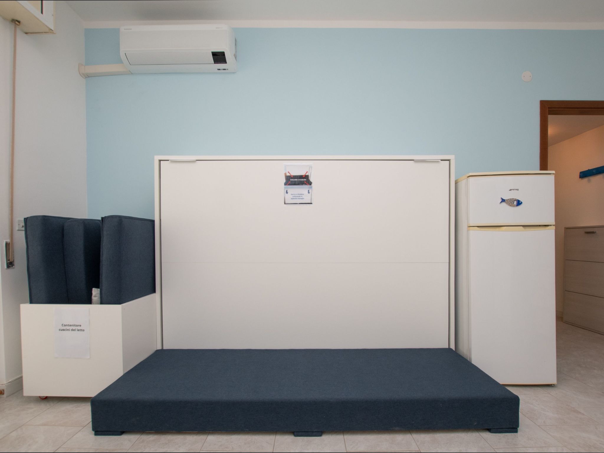 Studio 'Türkis' mit Terrasse-Binnen