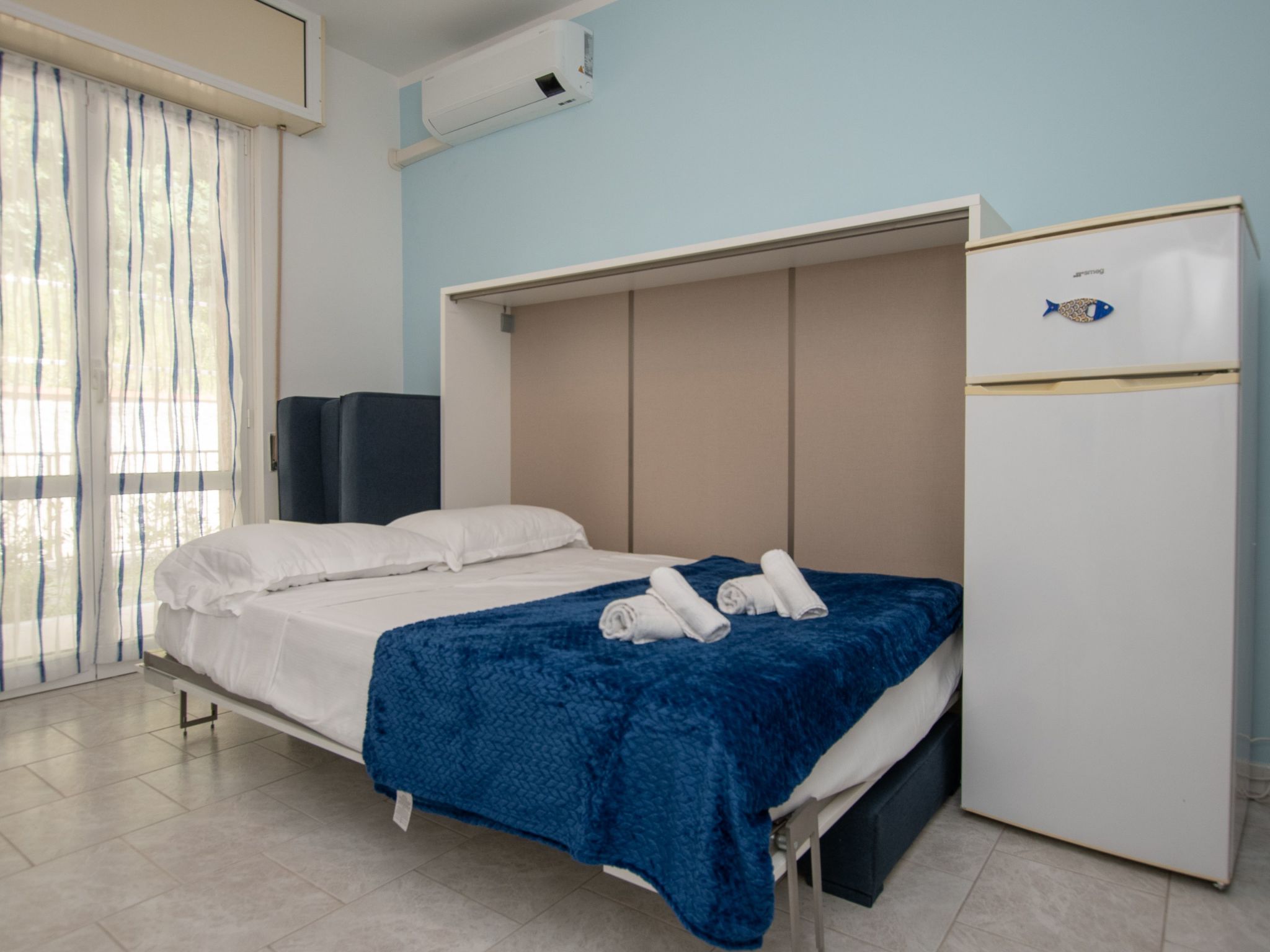 Studio 'Türkis' mit Terrasse-Binnen