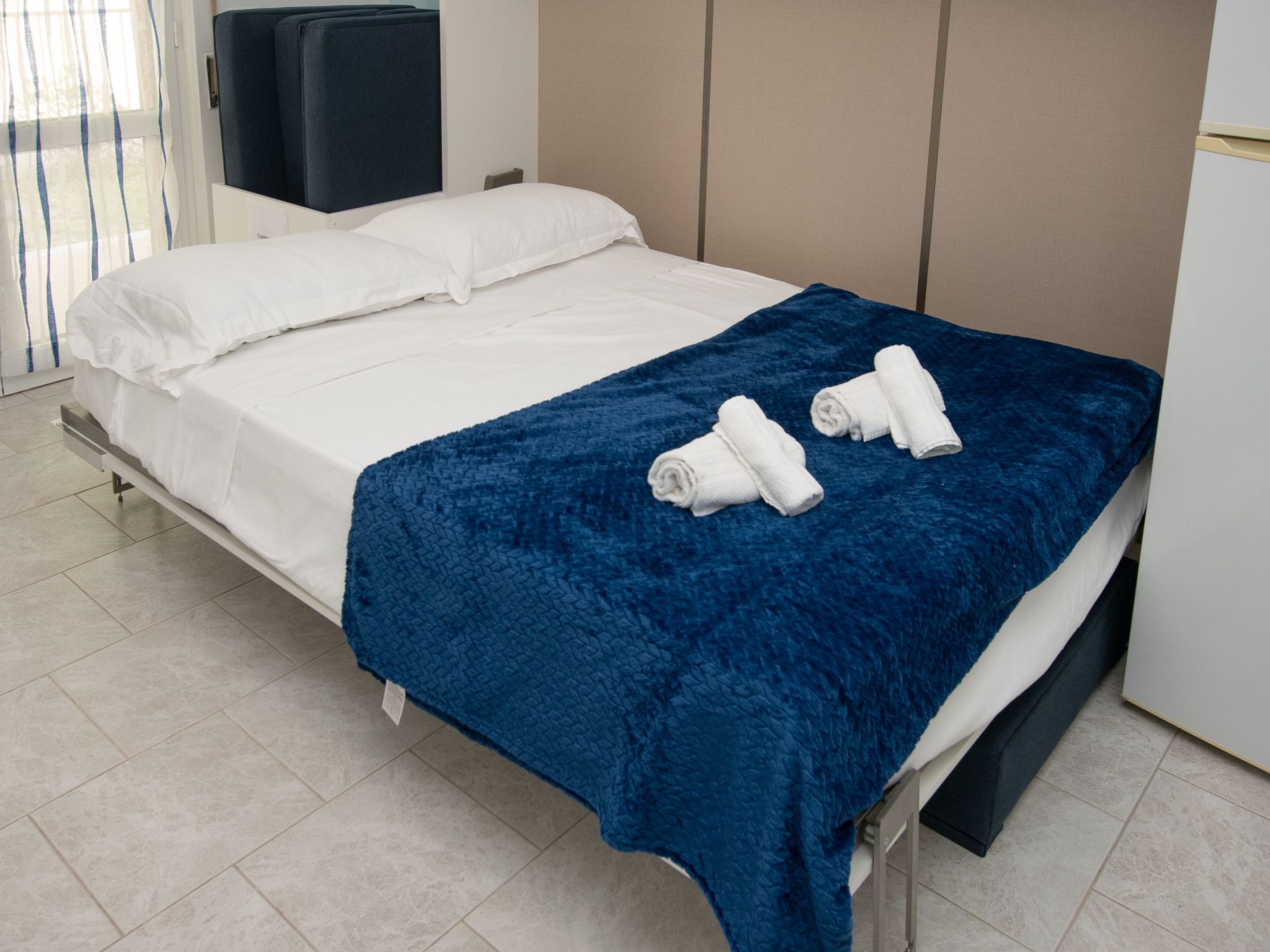 Studio 'Türkis' mit Terrasse-Binnen