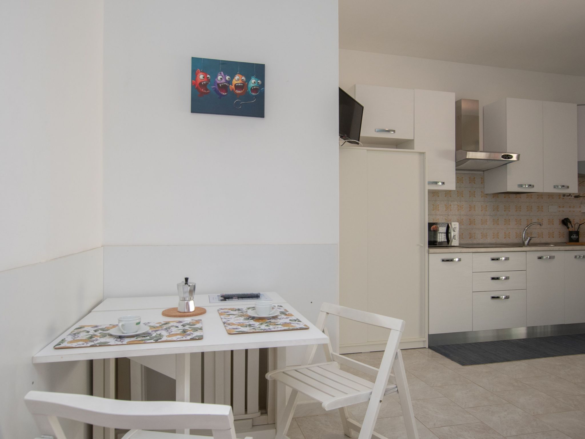 Studio 'Türkis' mit Terrasse-Binnen