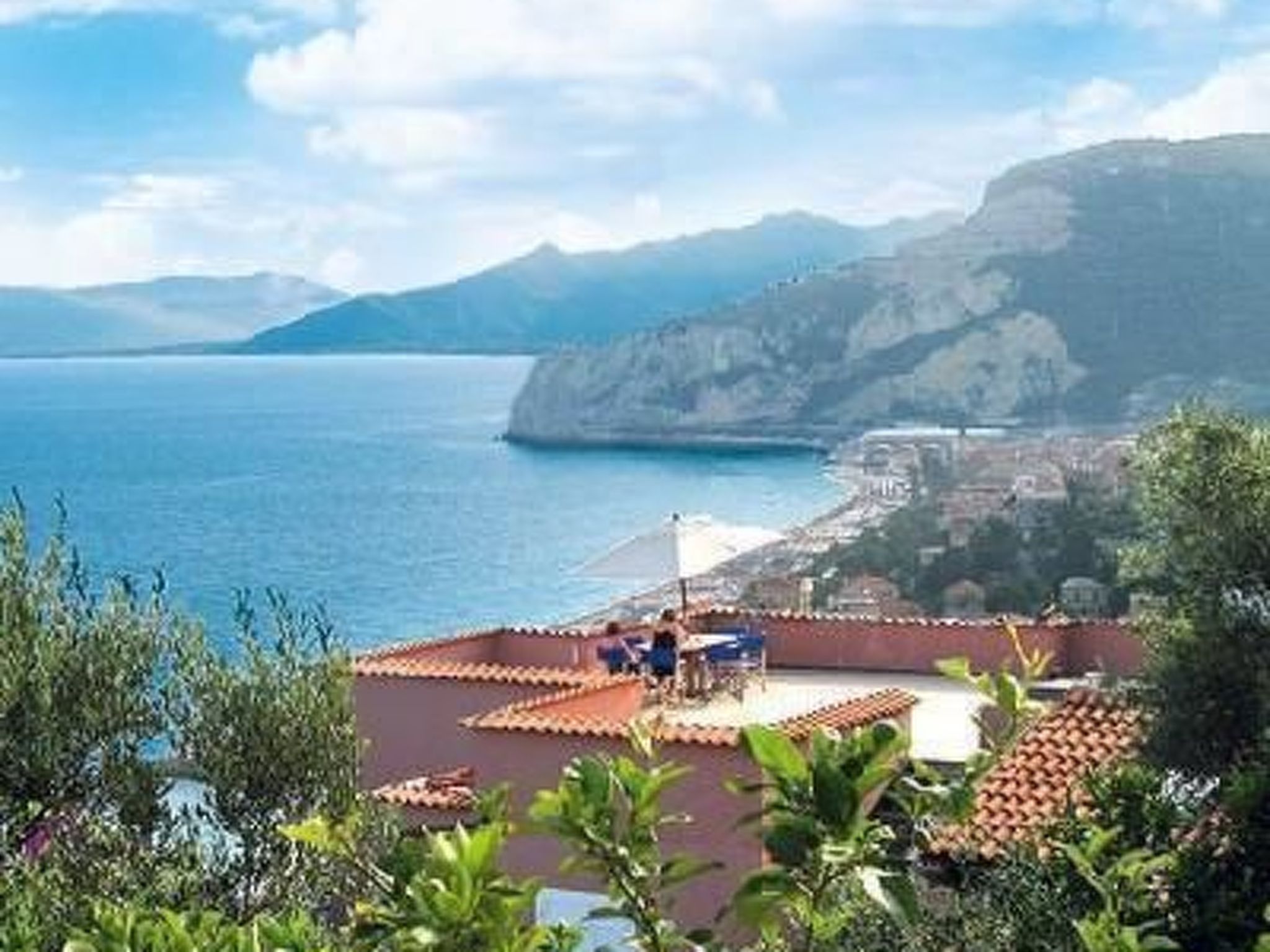 Wohnung mit Parkplatz und Panoramablick-Outside