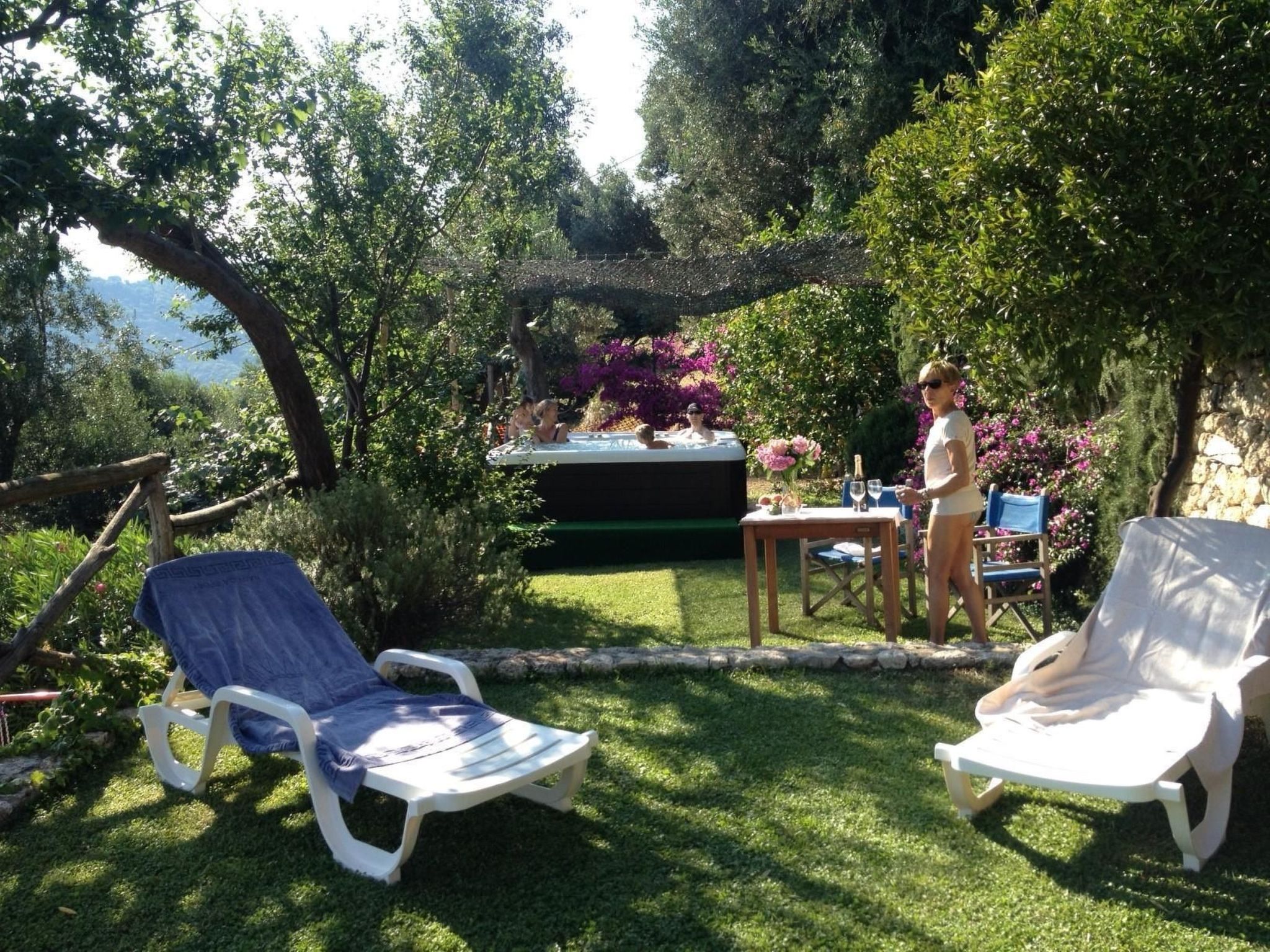 Wohnung mit Terrasse und Panoramablick-Outside