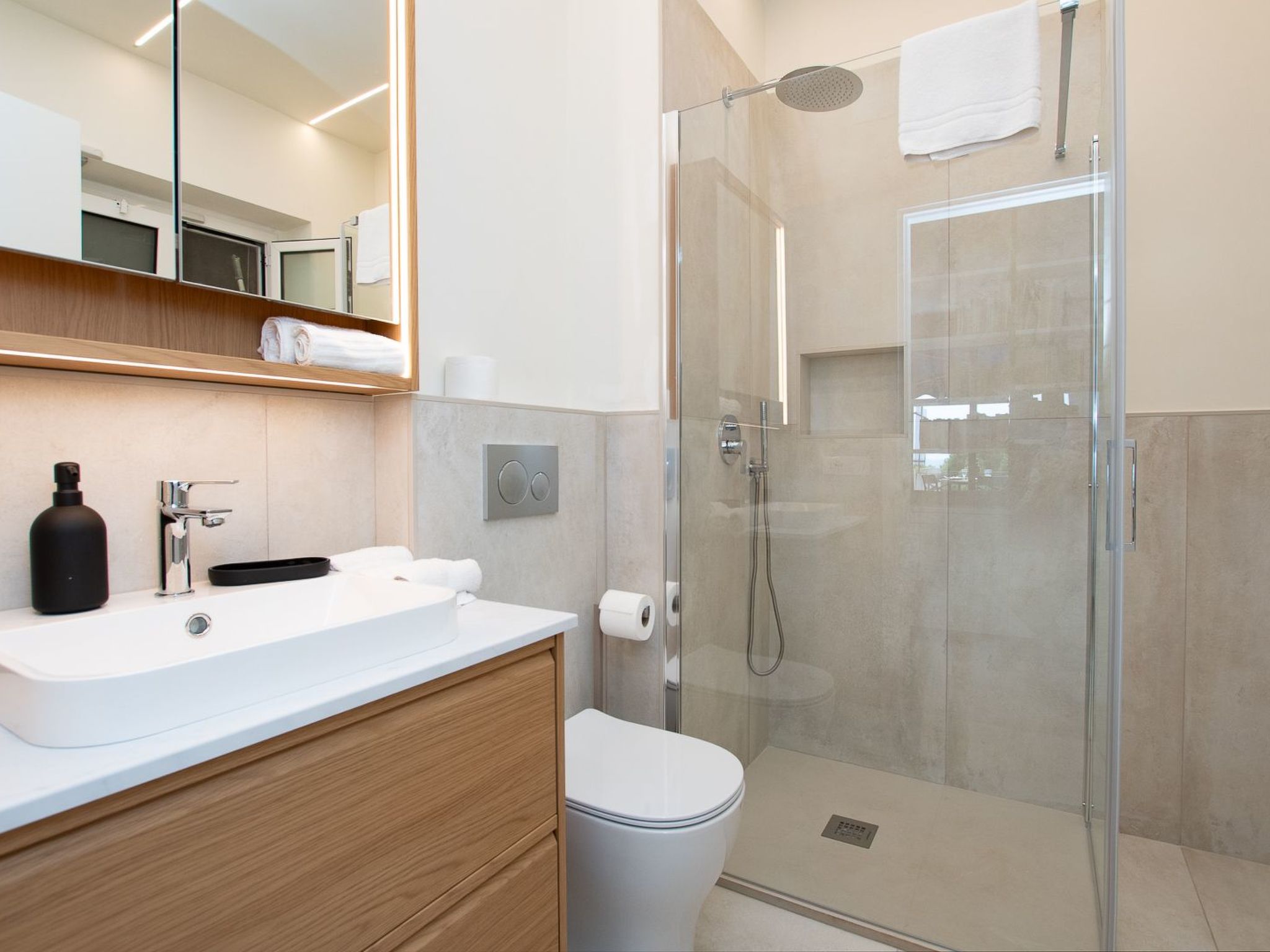 Insel Oasis Wohnung-Inside