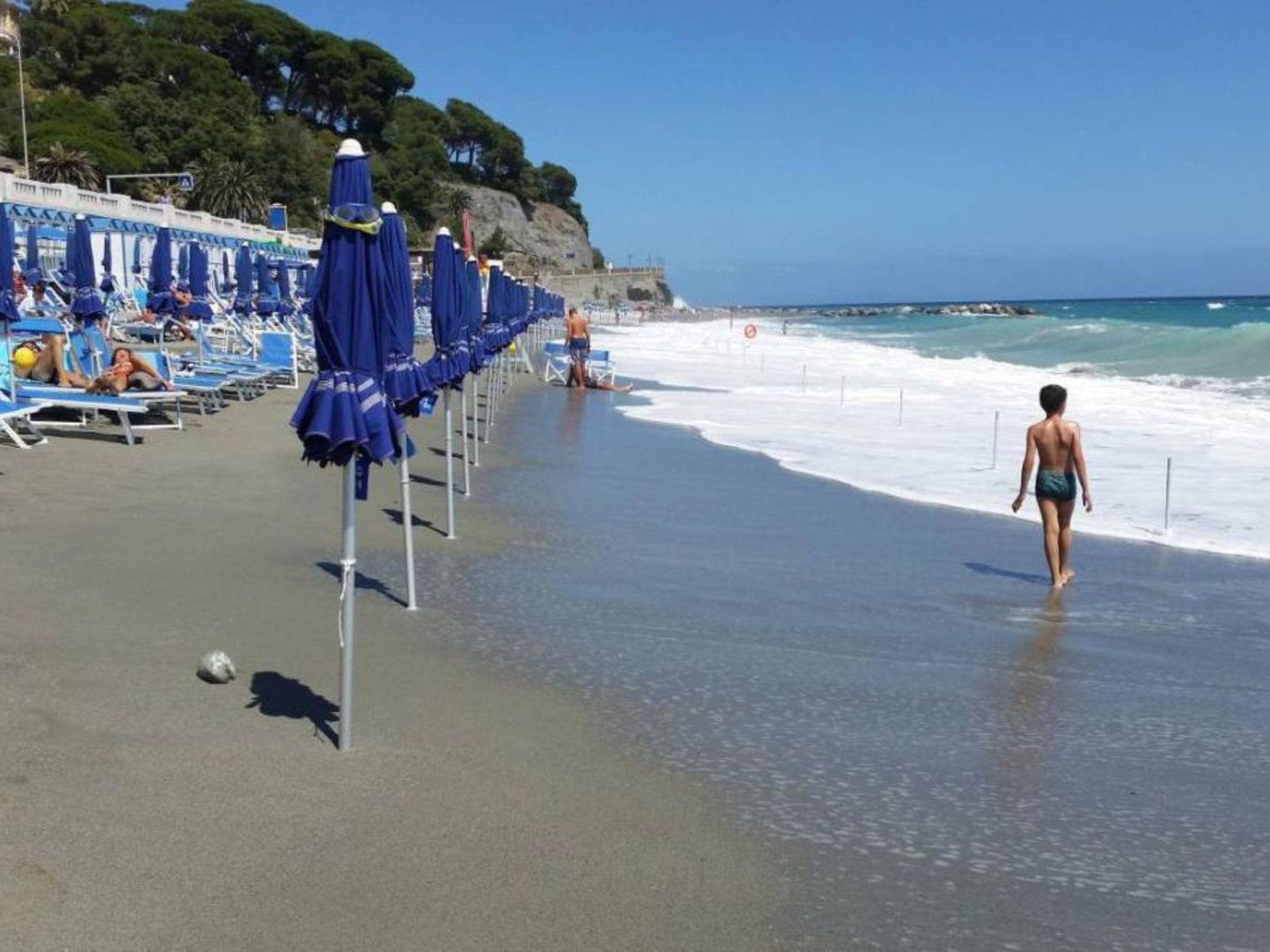 In Varazze mit Garten und Parkplatz-Binnen