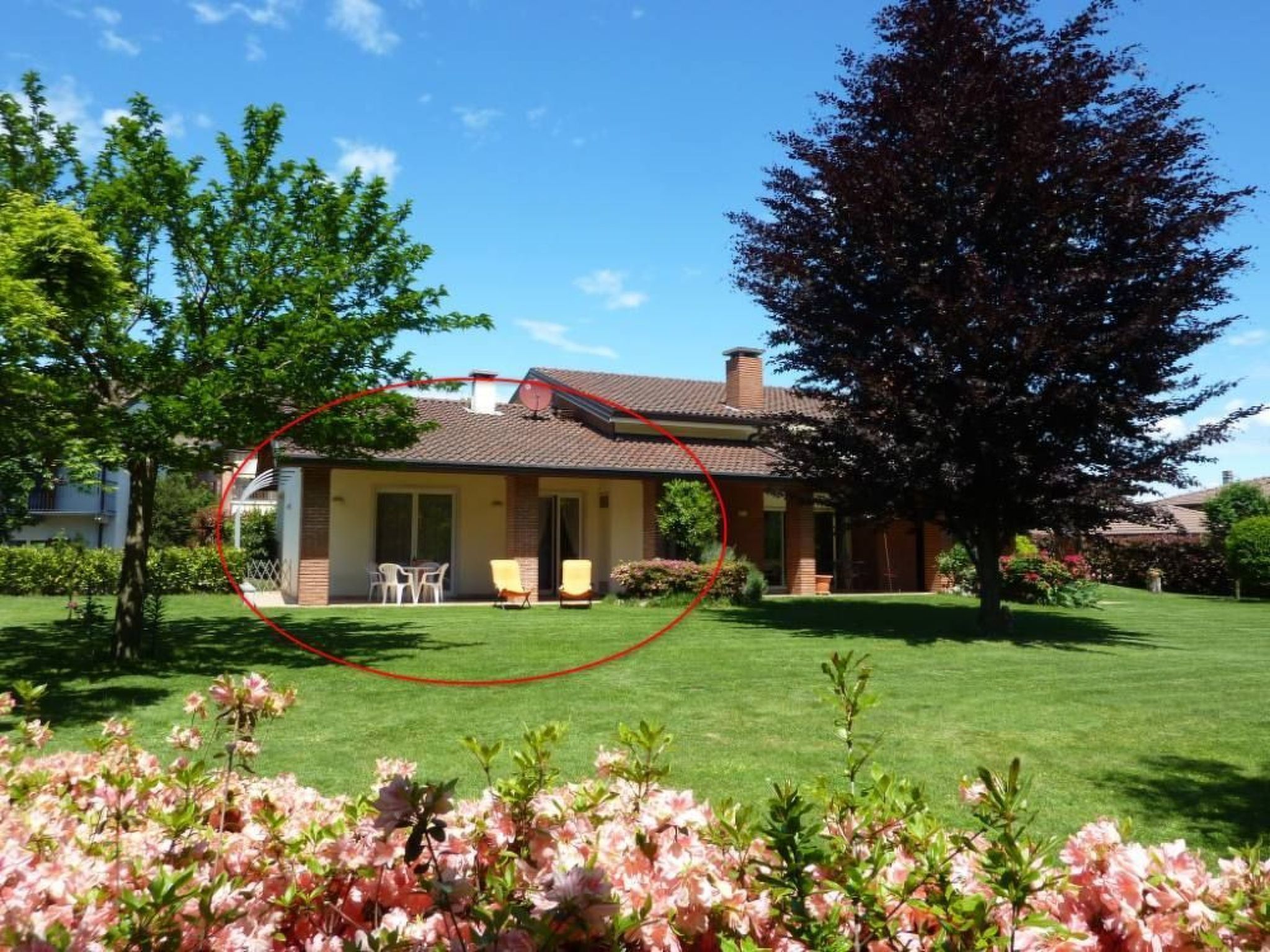 Vakantiehuis met omheinde tuin in Borgo Ticino (Italië) 1 hond is welkom