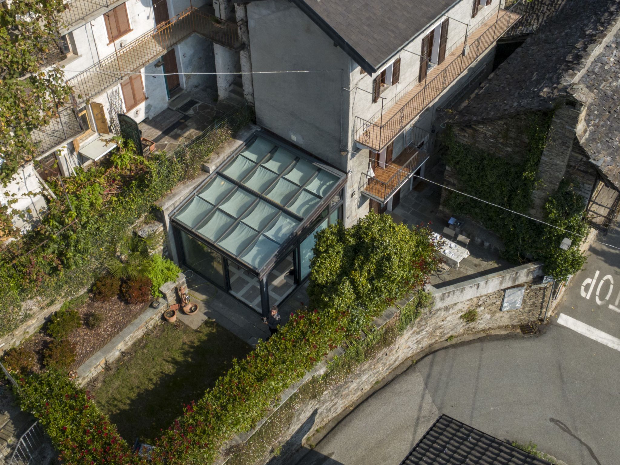 La Maison de Tobie-Draußen