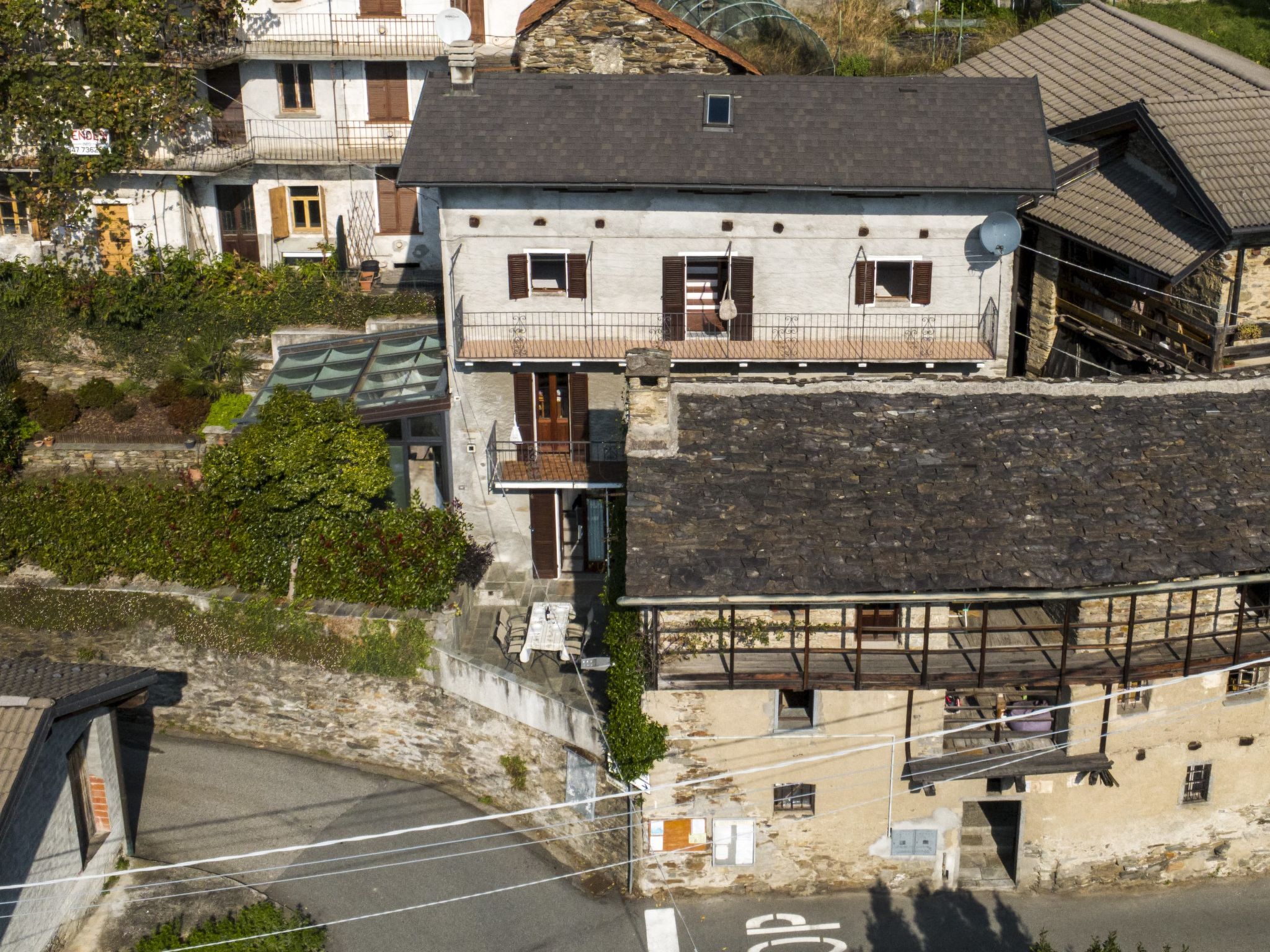 La Maison de Tobie-Draußen