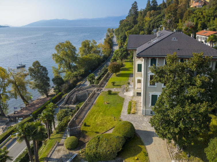 Bergzicht en rust in appartement Villa Ceriana in Ghiffa in Ghiffa