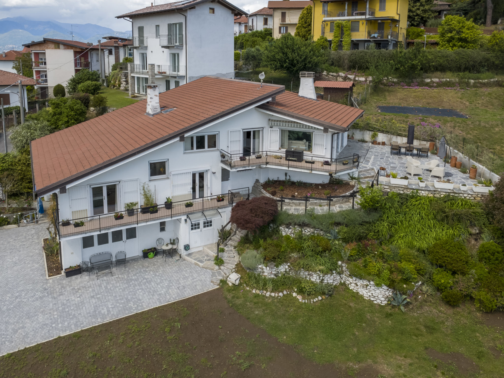 Vrijstaande villa met uitzicht op het Lago Maggiore, 8 personen - foto 47
