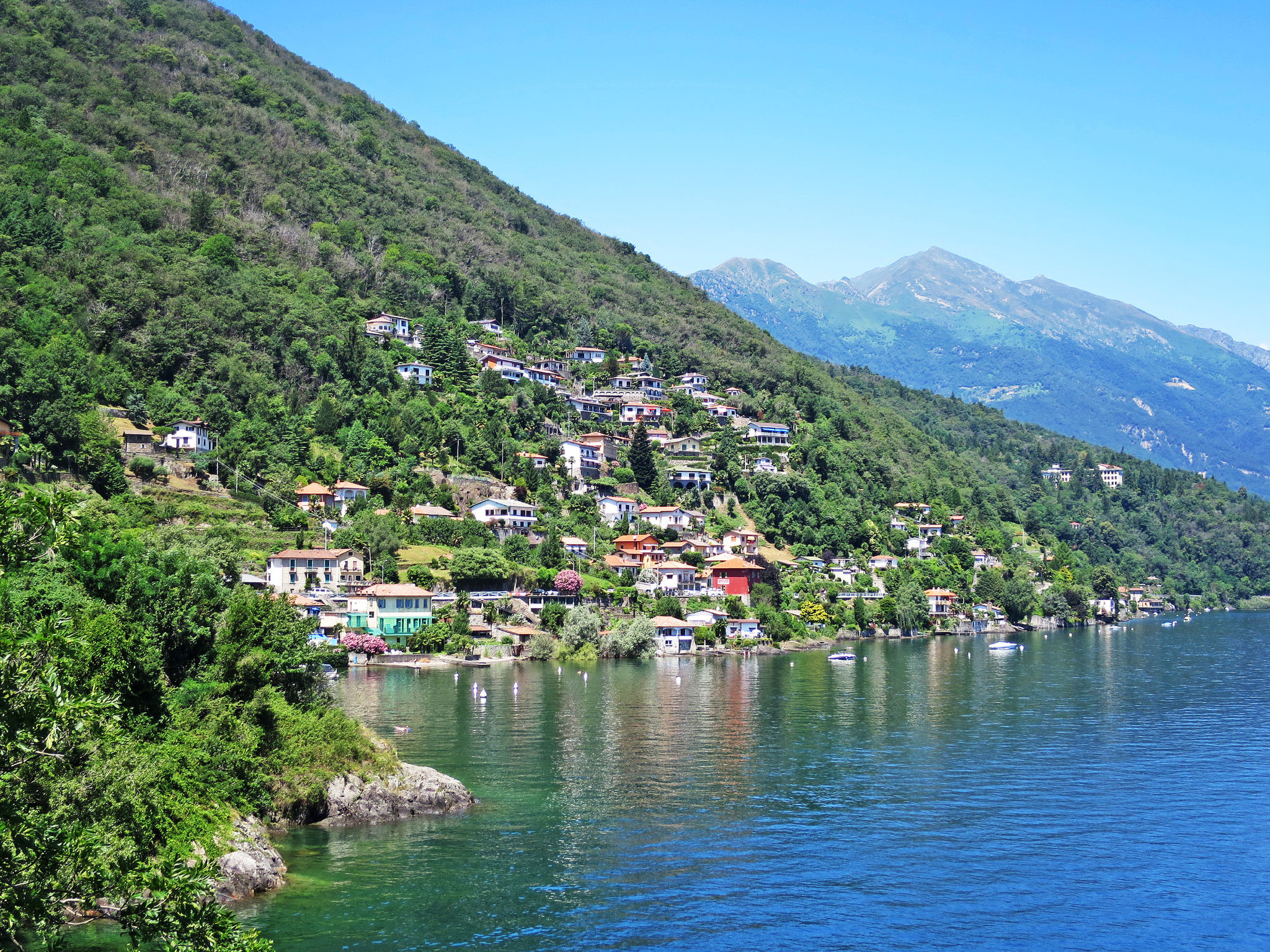 Appartement al Lago: direct aan het water van Lago Maggiore bij Cannobio - foto 25