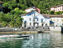 Appartement aan het Meer van Lugano met privéstrand in Osteno - thumbnail 1