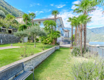 Appartement aan het Meer van Lugano met privéstrand in Osteno - thumbnail 2