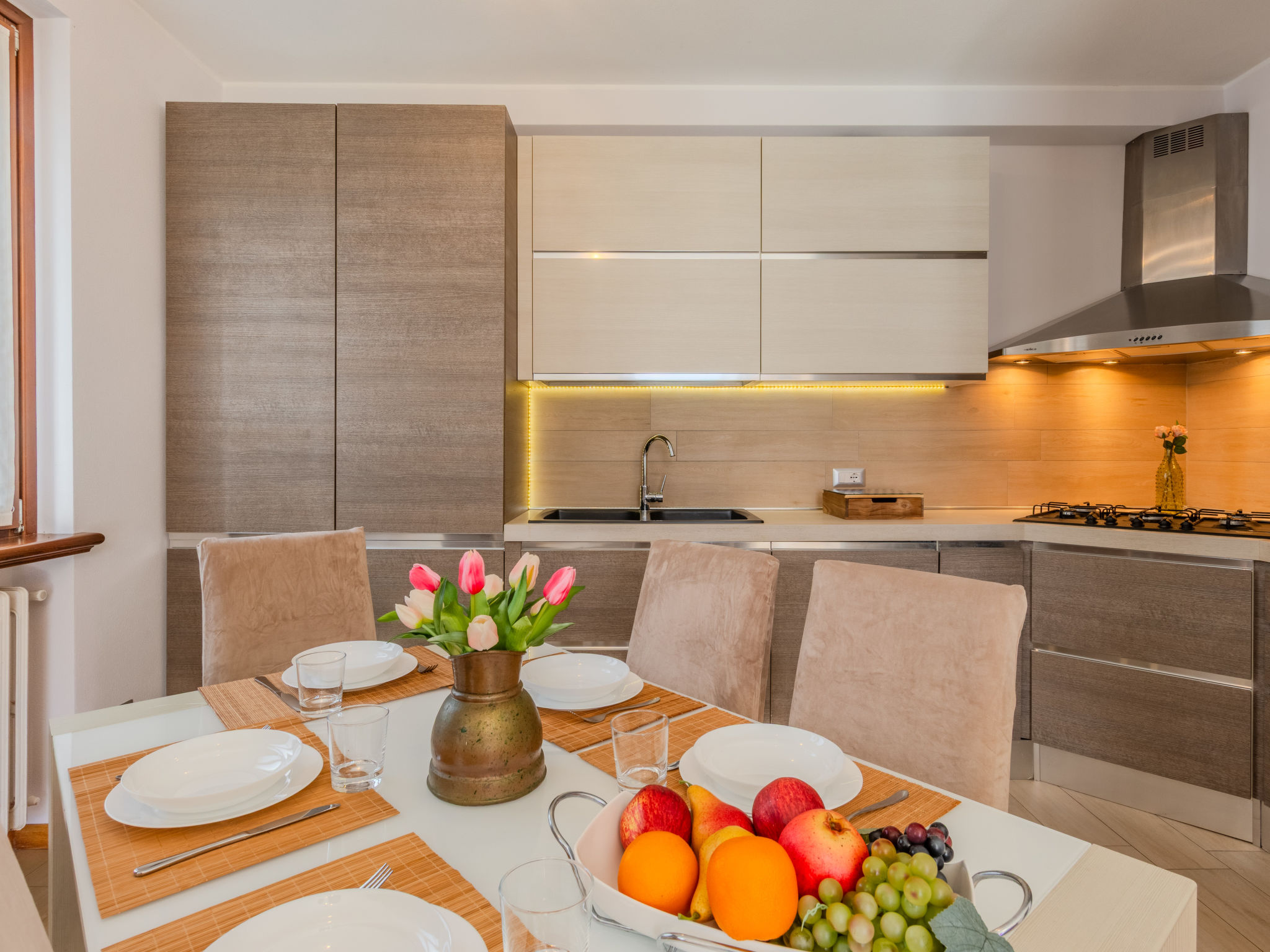 Appartement Al Roccolo – Cuisine et coin repas, photo 6 sur 33