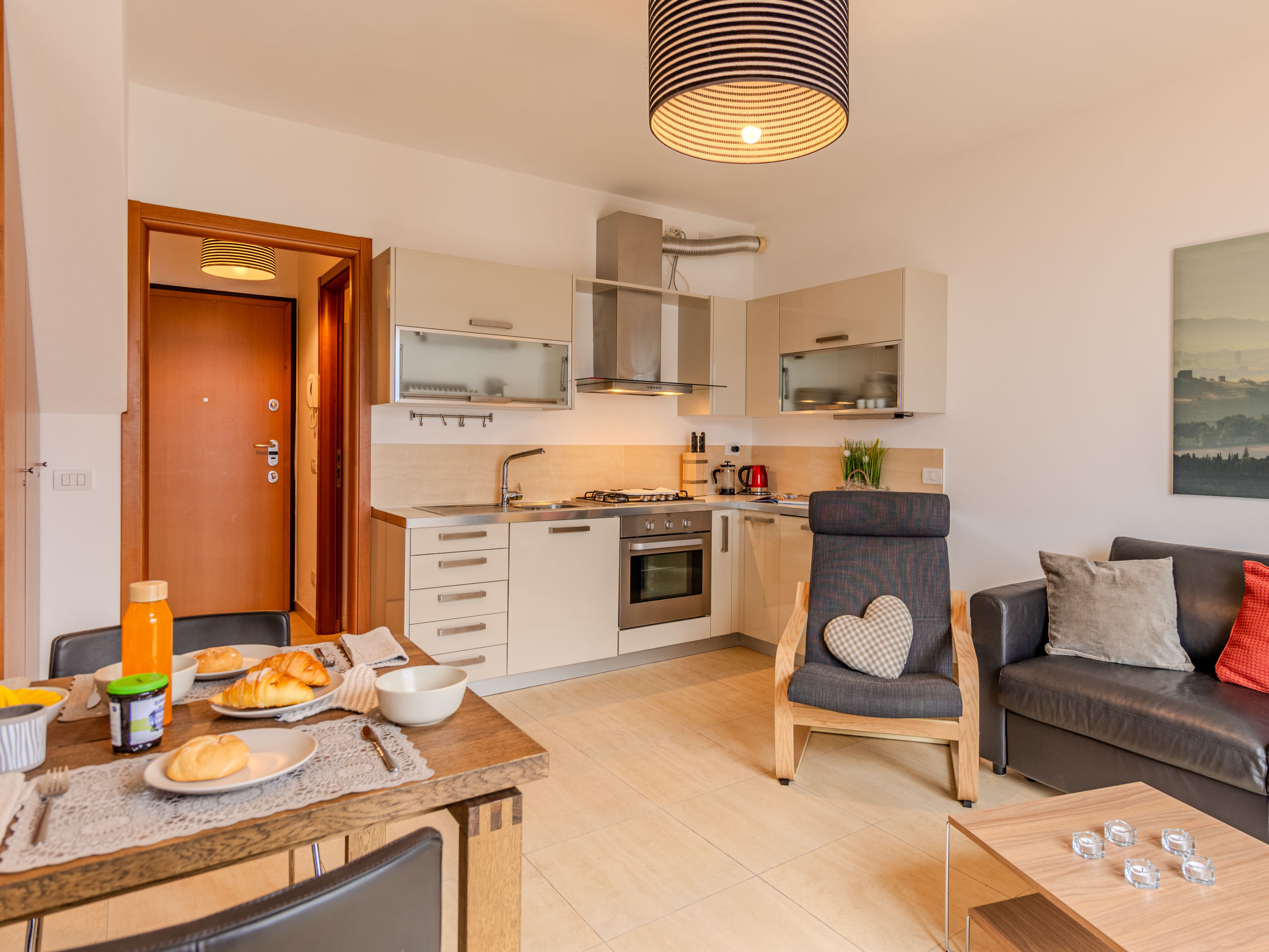 Appartement Lakeview Le Vele – Cuisine et coin repas, photo 8 sur 39