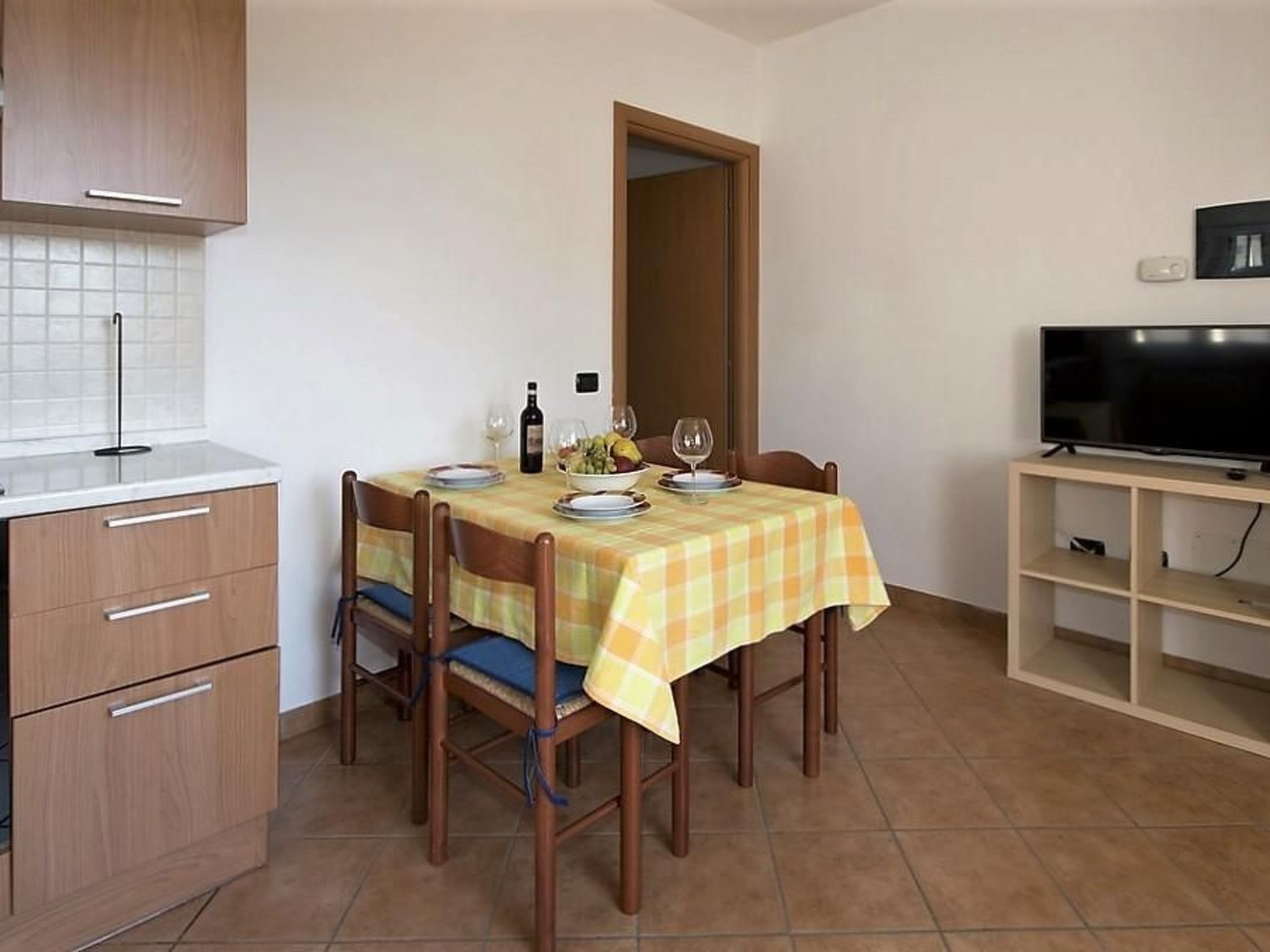 Wohnung mit Parkplatz und Strand in der Nähe-Dedans