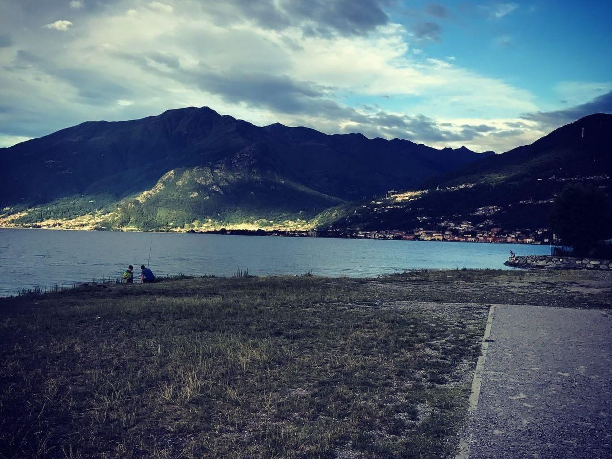 Wohnung in Domaso mit privatem Parkplatz-Dedans